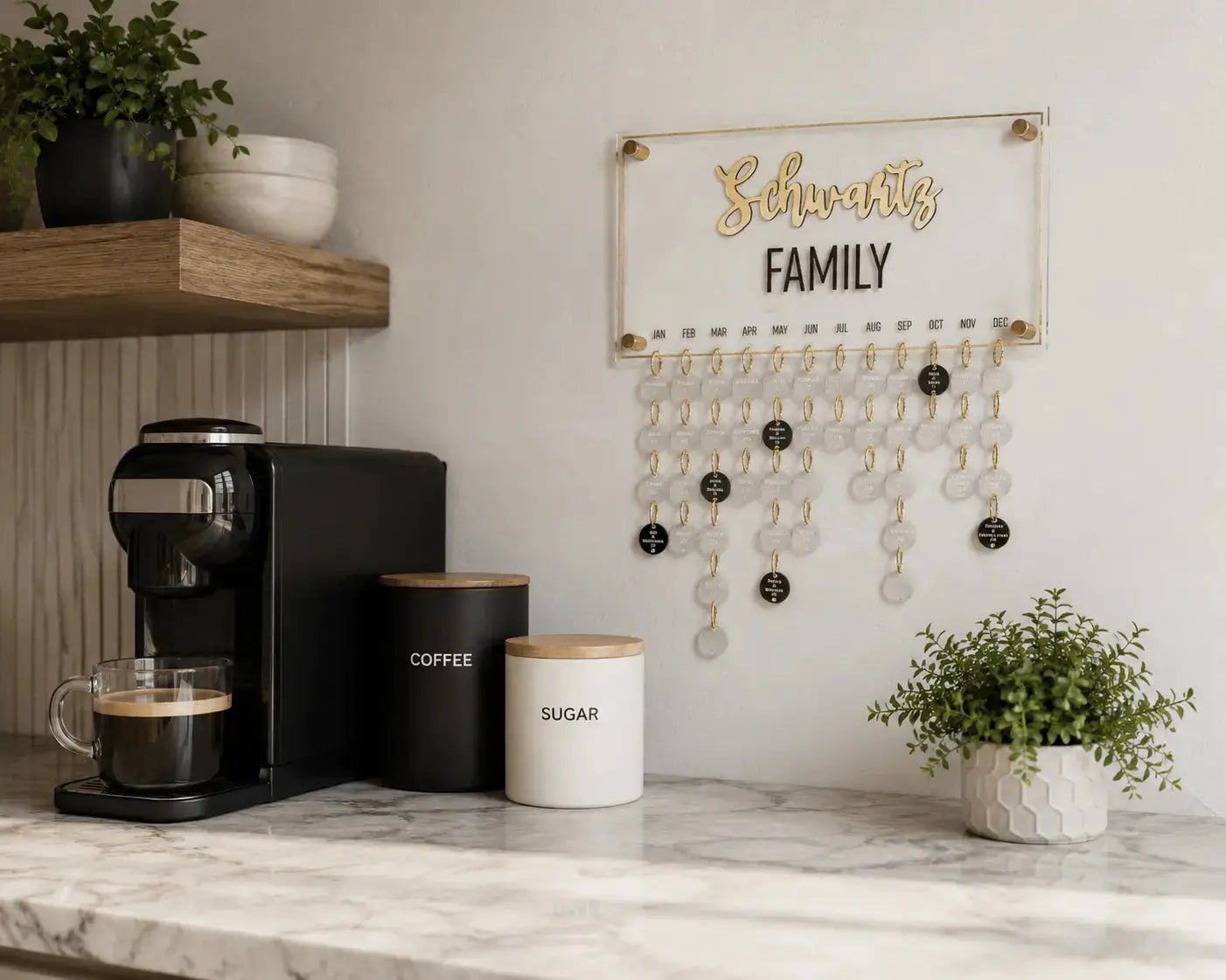 Custom Family Occasion Calendar by Waterdale Collection