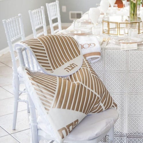 Diagonal Laser Cut Pesach Set - Waterdale Collection