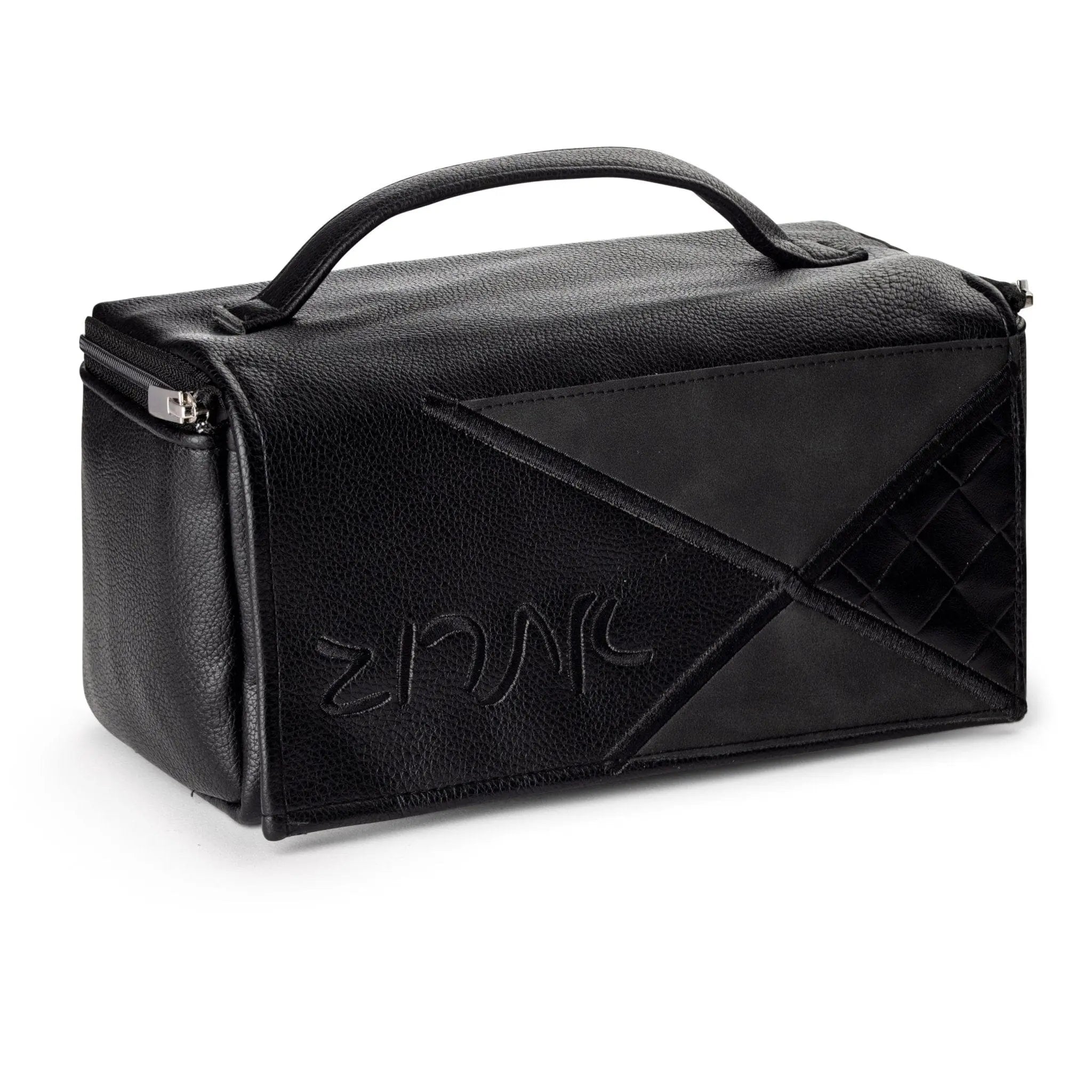Diagonal Leather Esrog Bag - Waterdale Collection