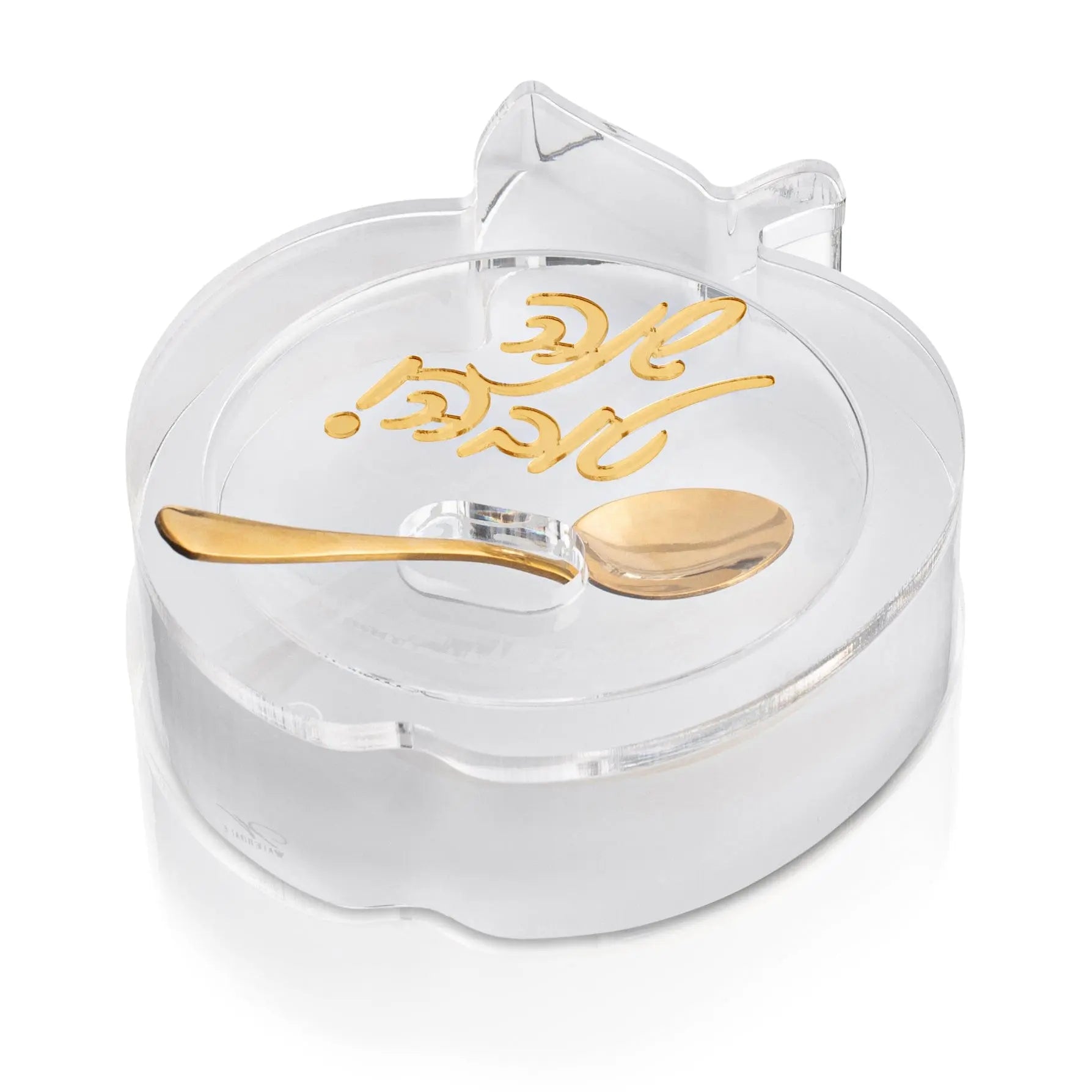 Die-Cut Apple Honey Dish - Waterdale Collection