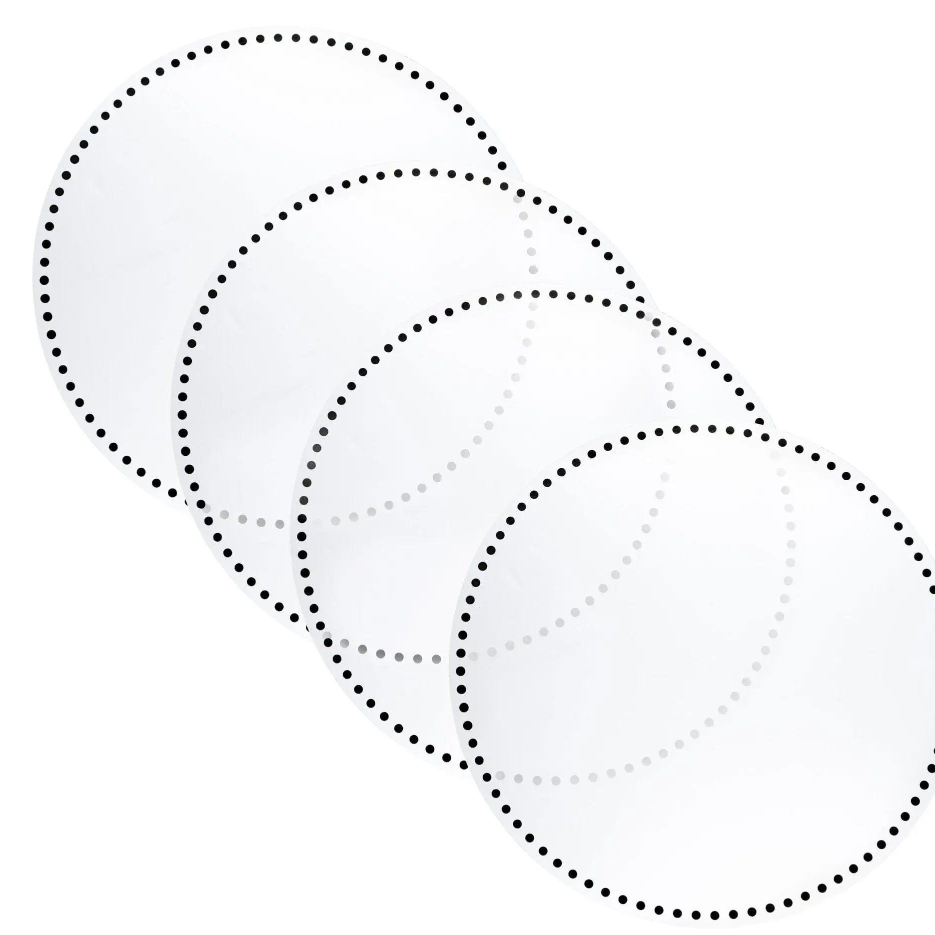 Dot Border Chargers - Waterdale Collection