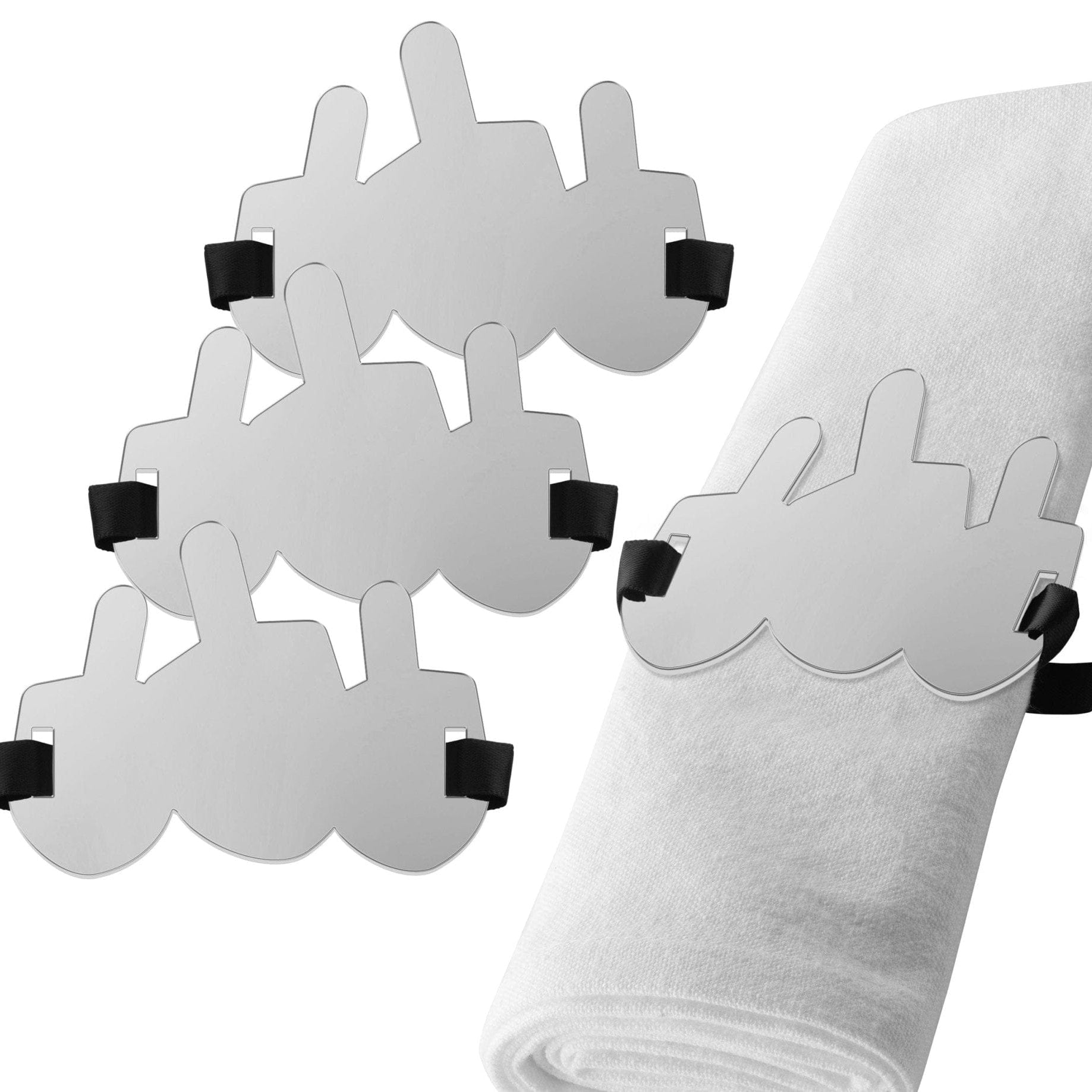 Dreidel Napkin Wraps - Waterdale Collection