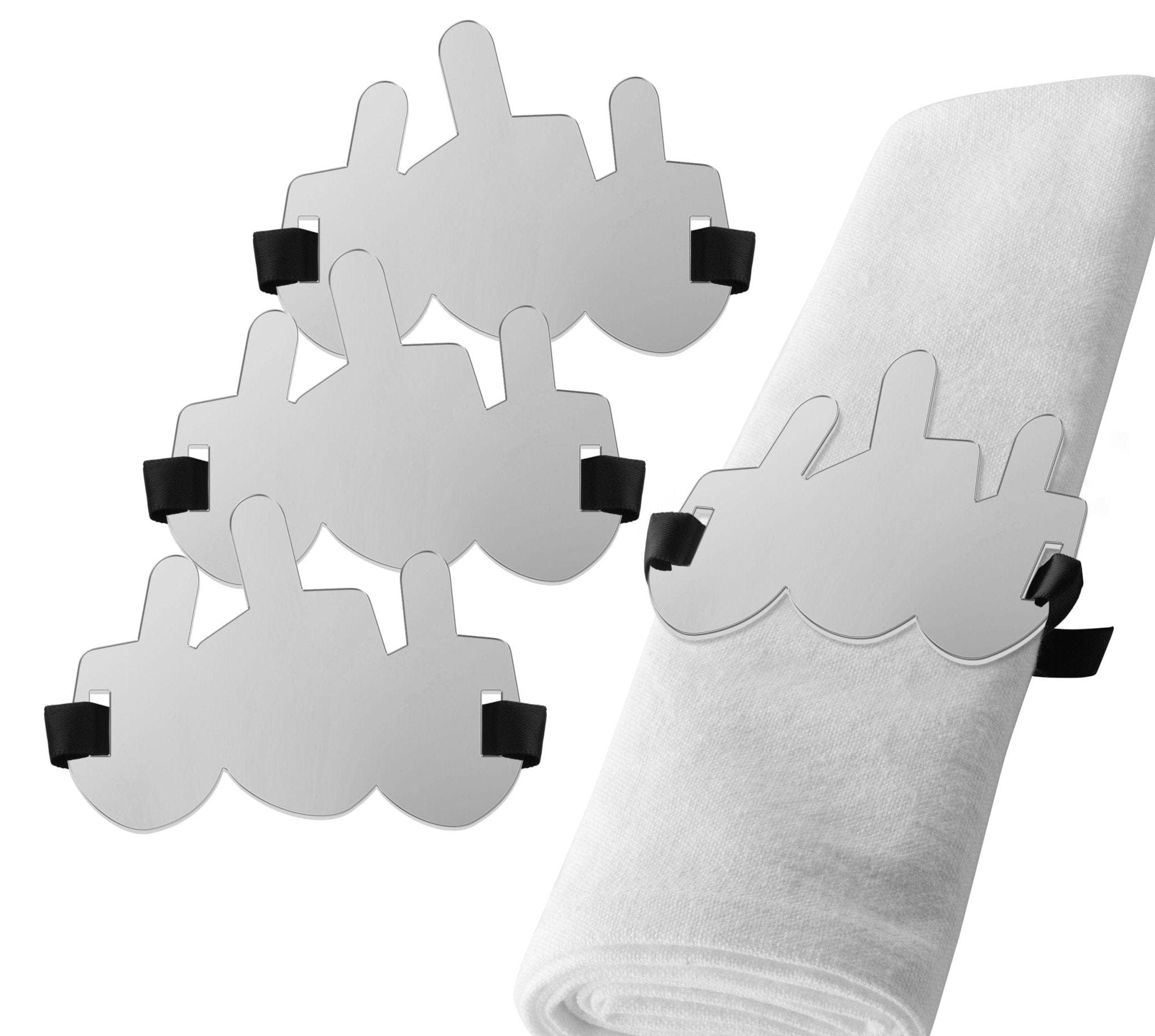 Dreidel Napkin Wraps - Waterdale Collection