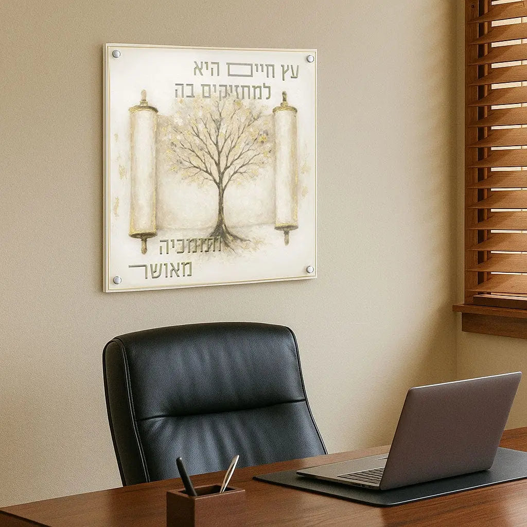 Eitz Chaim Painted Wall Art - Waterdale Collection
