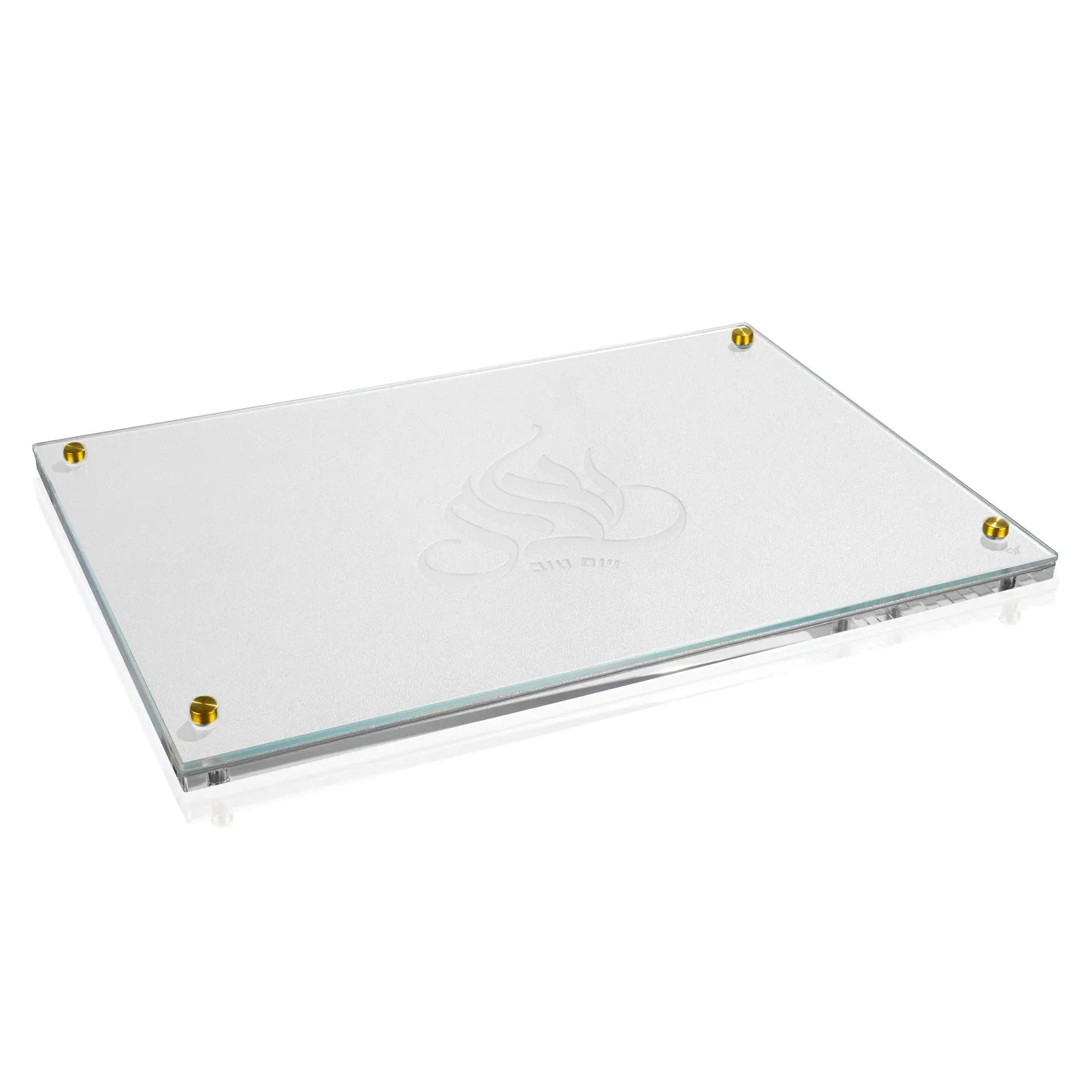 Embossed Regal Challah Board & Cover Set - Waterdale Collection