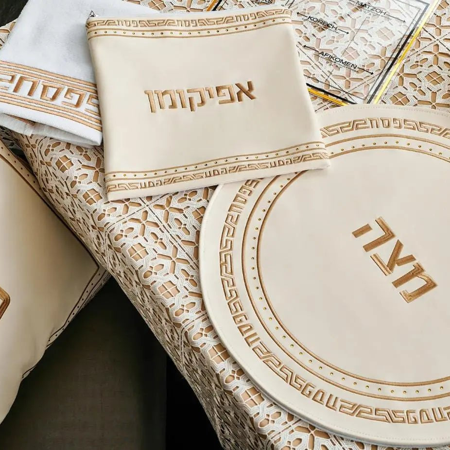 Geometric Crystal Stone Pesach Set - Waterdale Collection