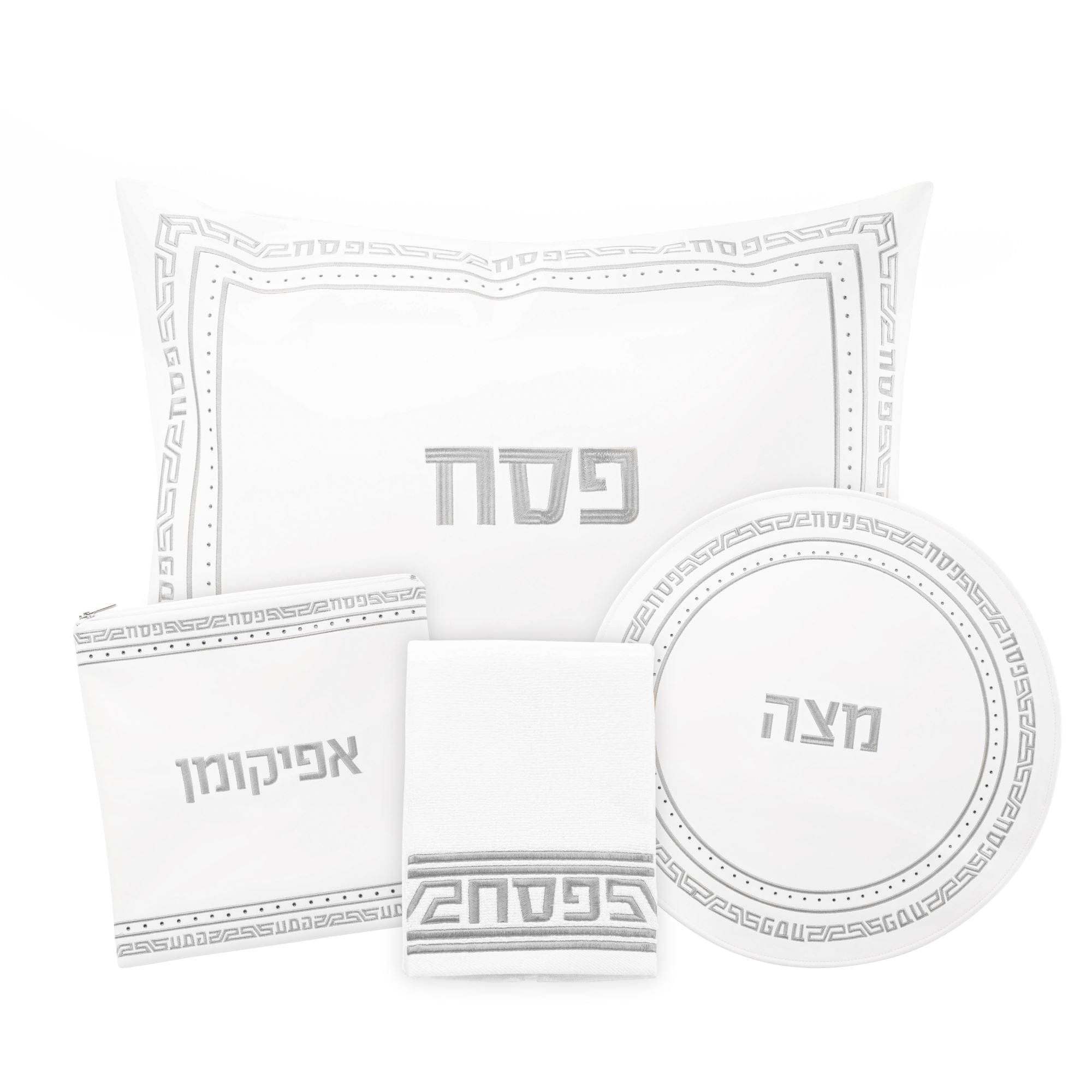 Embroidered Crystal Stone Pesach Set - Waterdale Collection