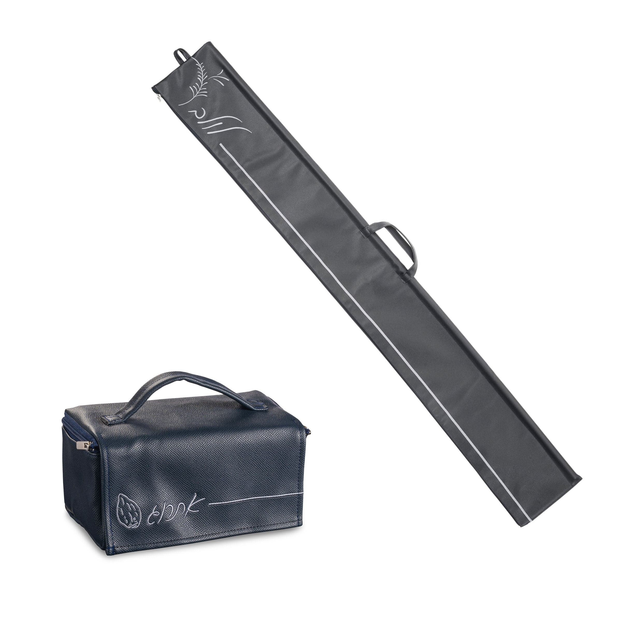 Embroidered Leather Lulav Case - Waterdale Collection