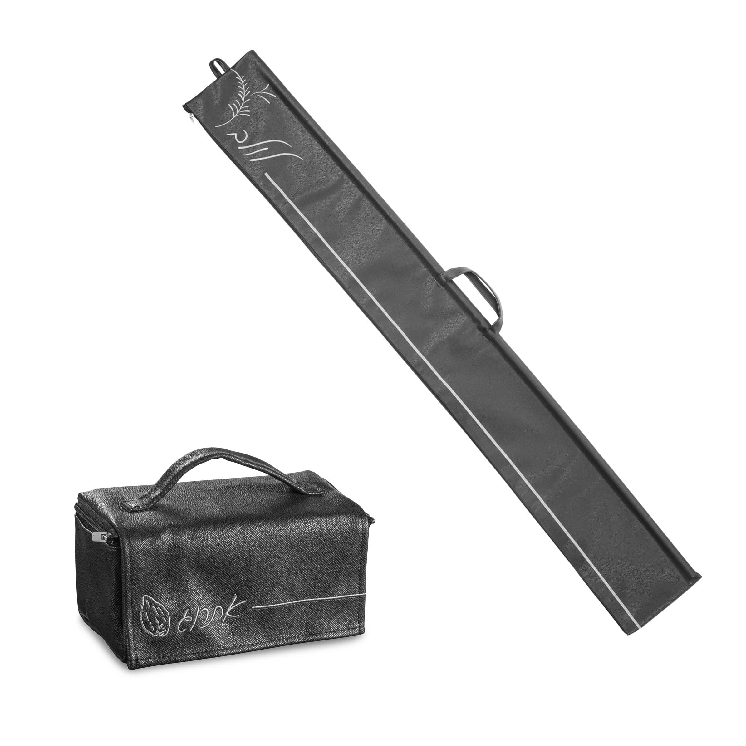 Embroidered Leather Lulav Case - Waterdale Collection