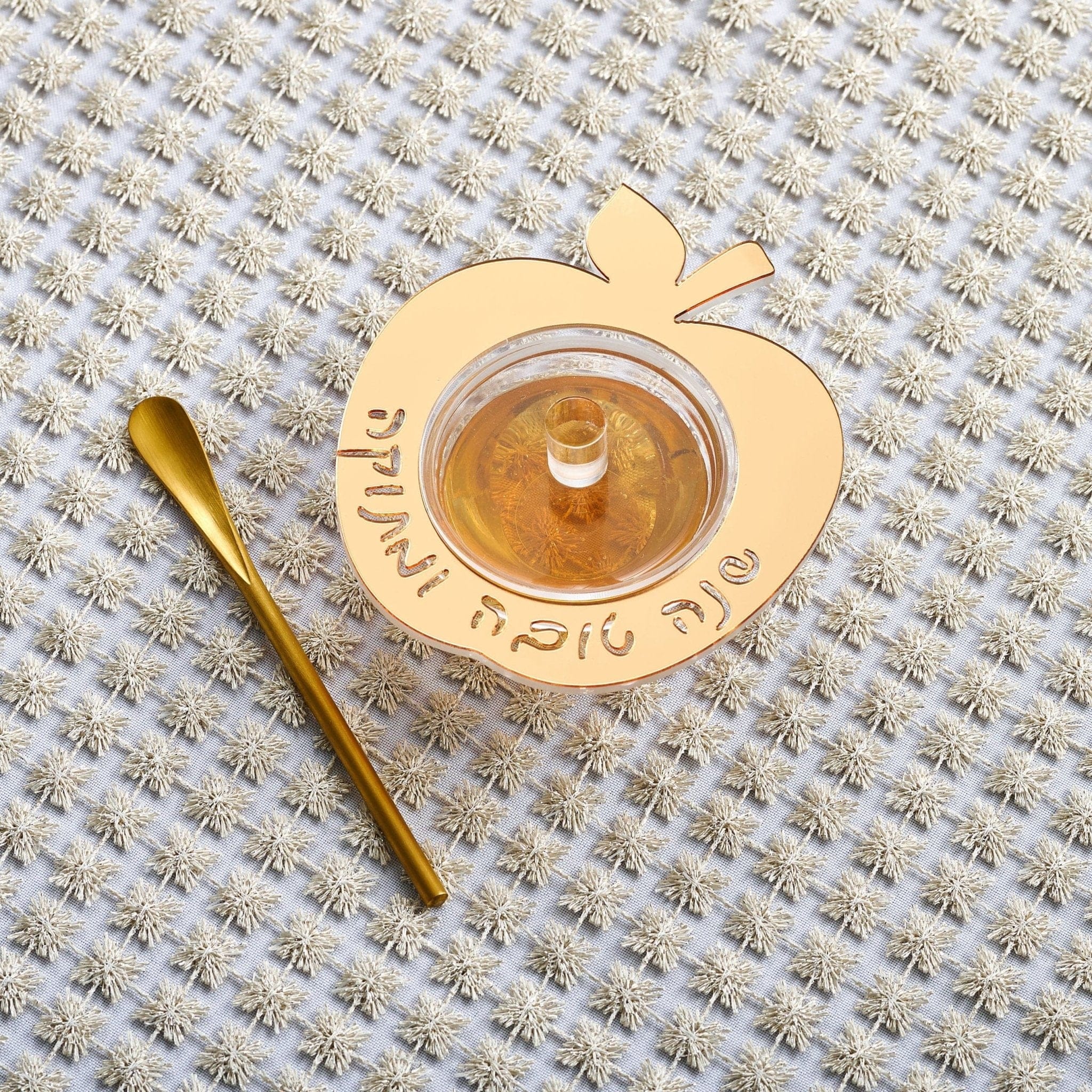 Floating Apple Honey Dish - Waterdale Collection