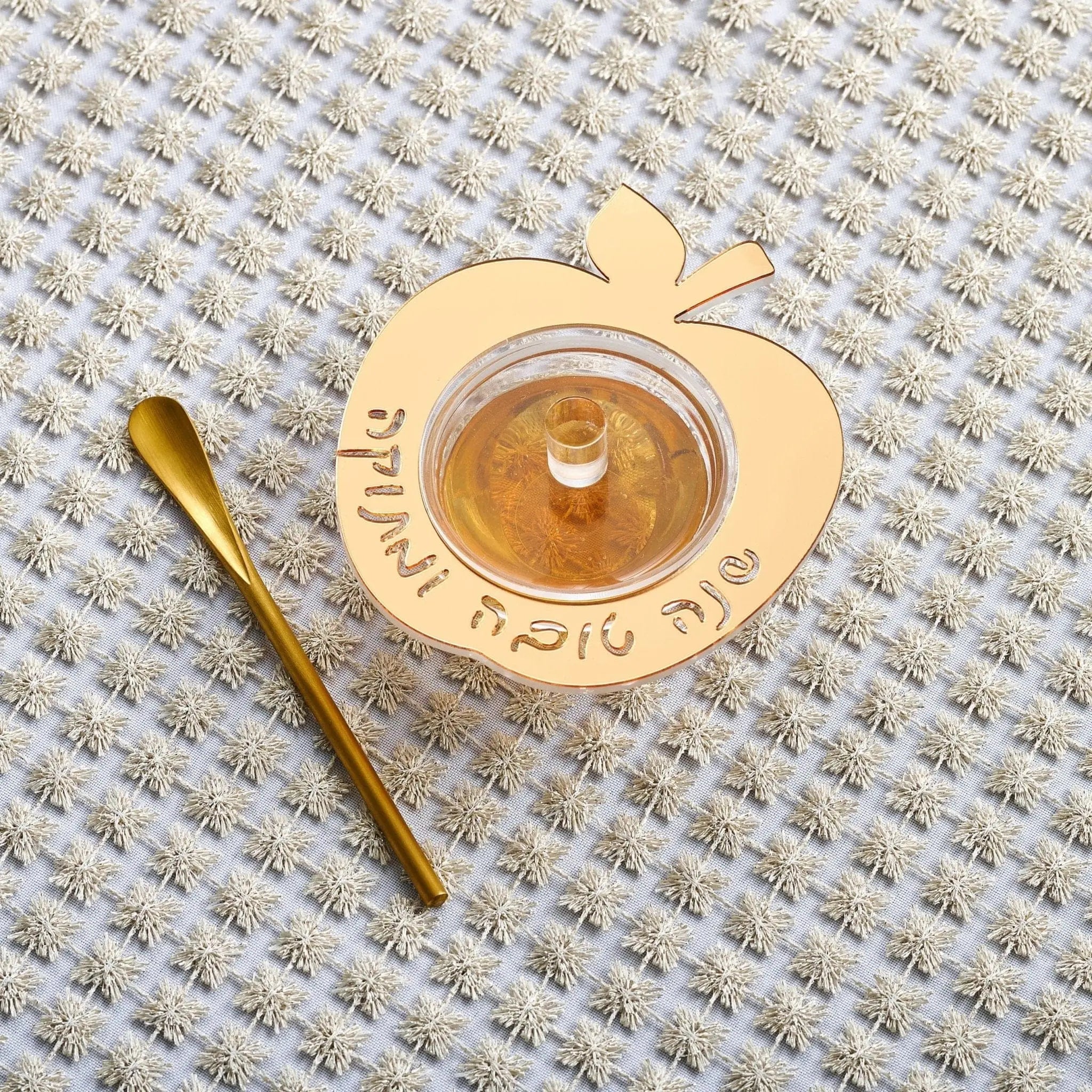 Floating Apple Honey Dish - Waterdale Collection