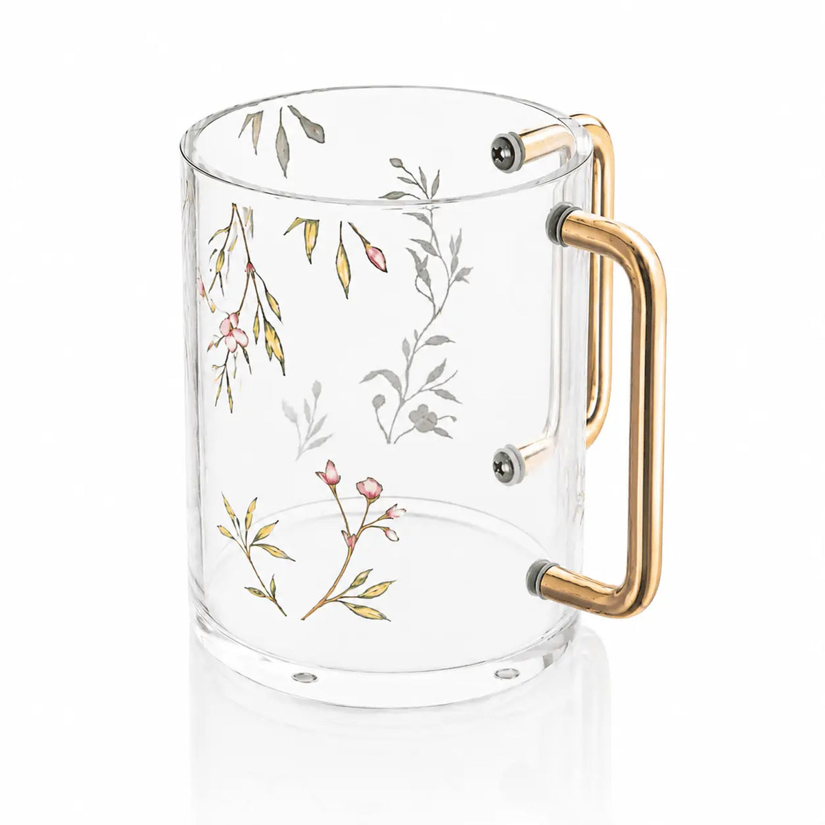 Floral Bird Washing Cup Washing Cup - Waterdale Collection