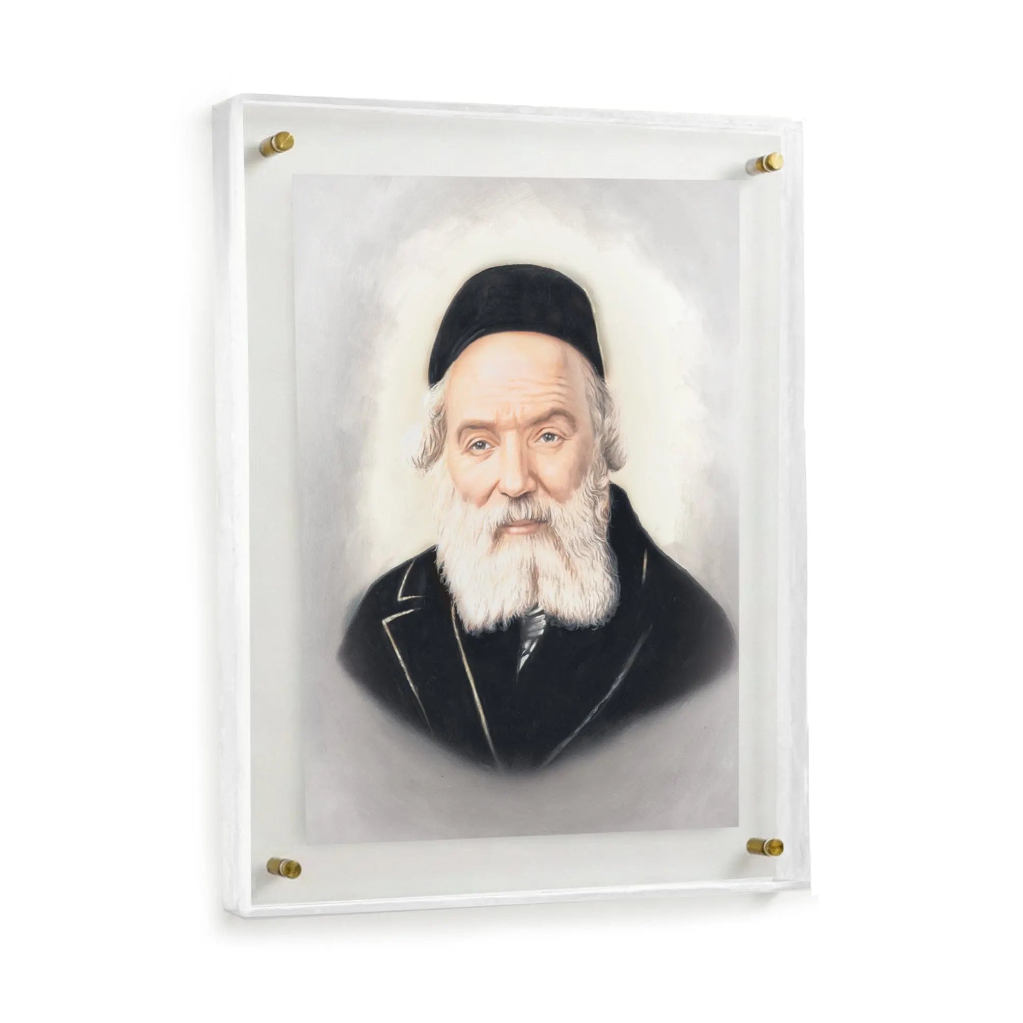 Frame Gedolim Art Chofetz Chaim - Light - Waterdale Collection