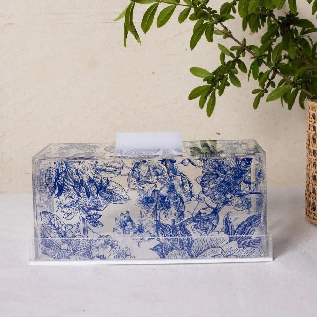 French Toile Cake Dome - Waterdale Collection