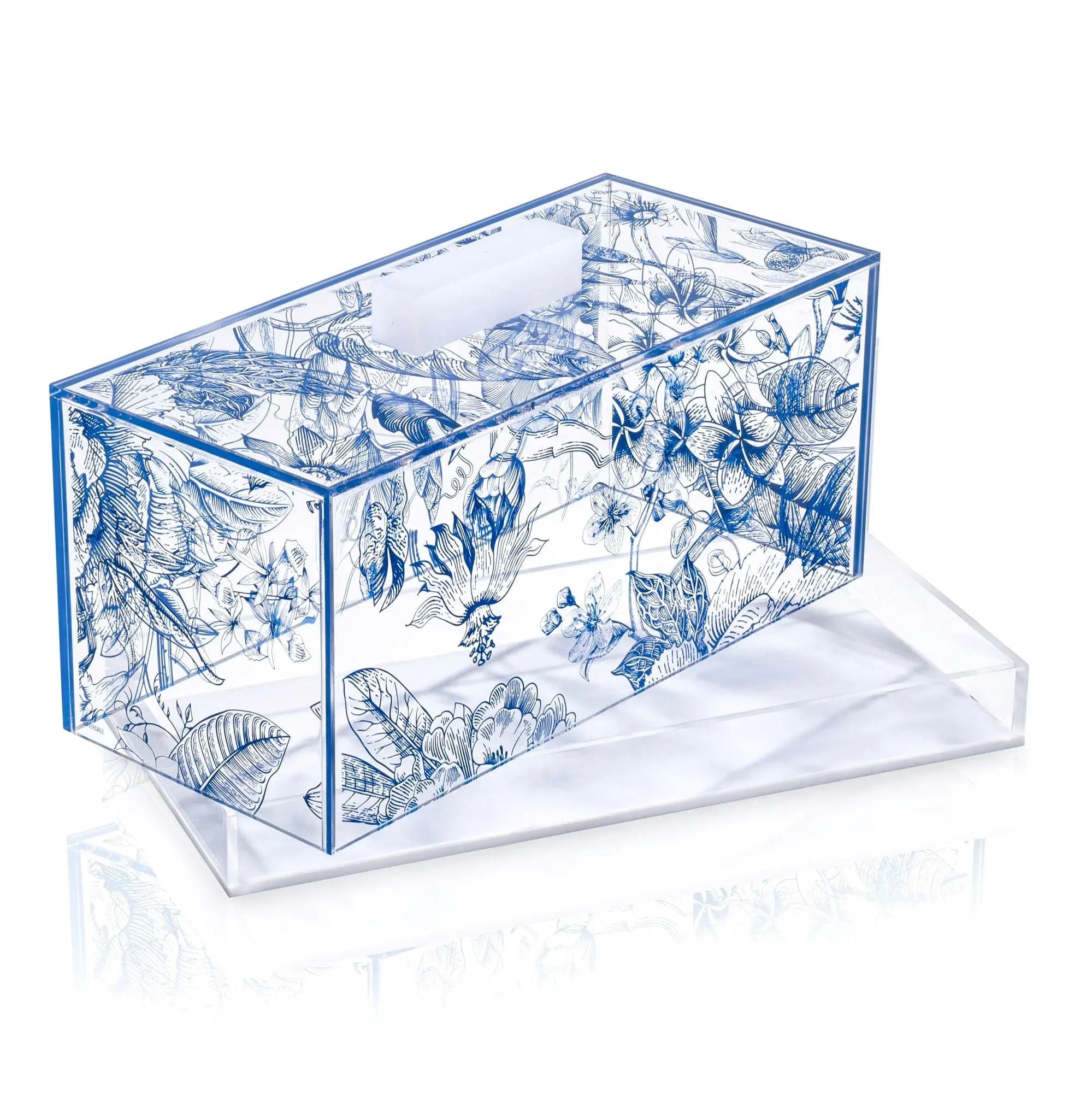 French Toile Cake Dome Waterdale Collection Cake Dome