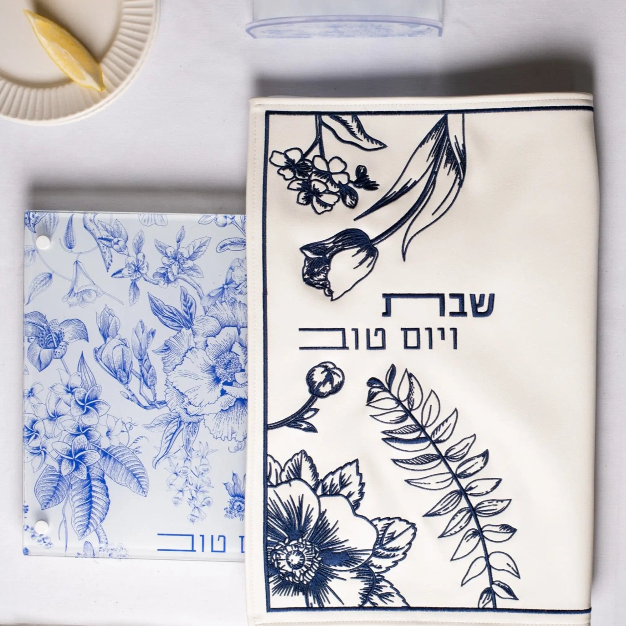 French Toile Challah Cover Waterdale Collection Challah Cover