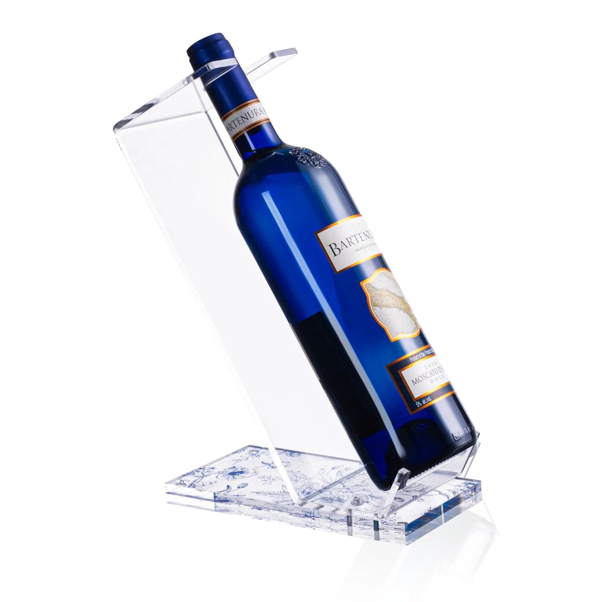 French Toile Wine Stand Waterdale Collection Wine Holder