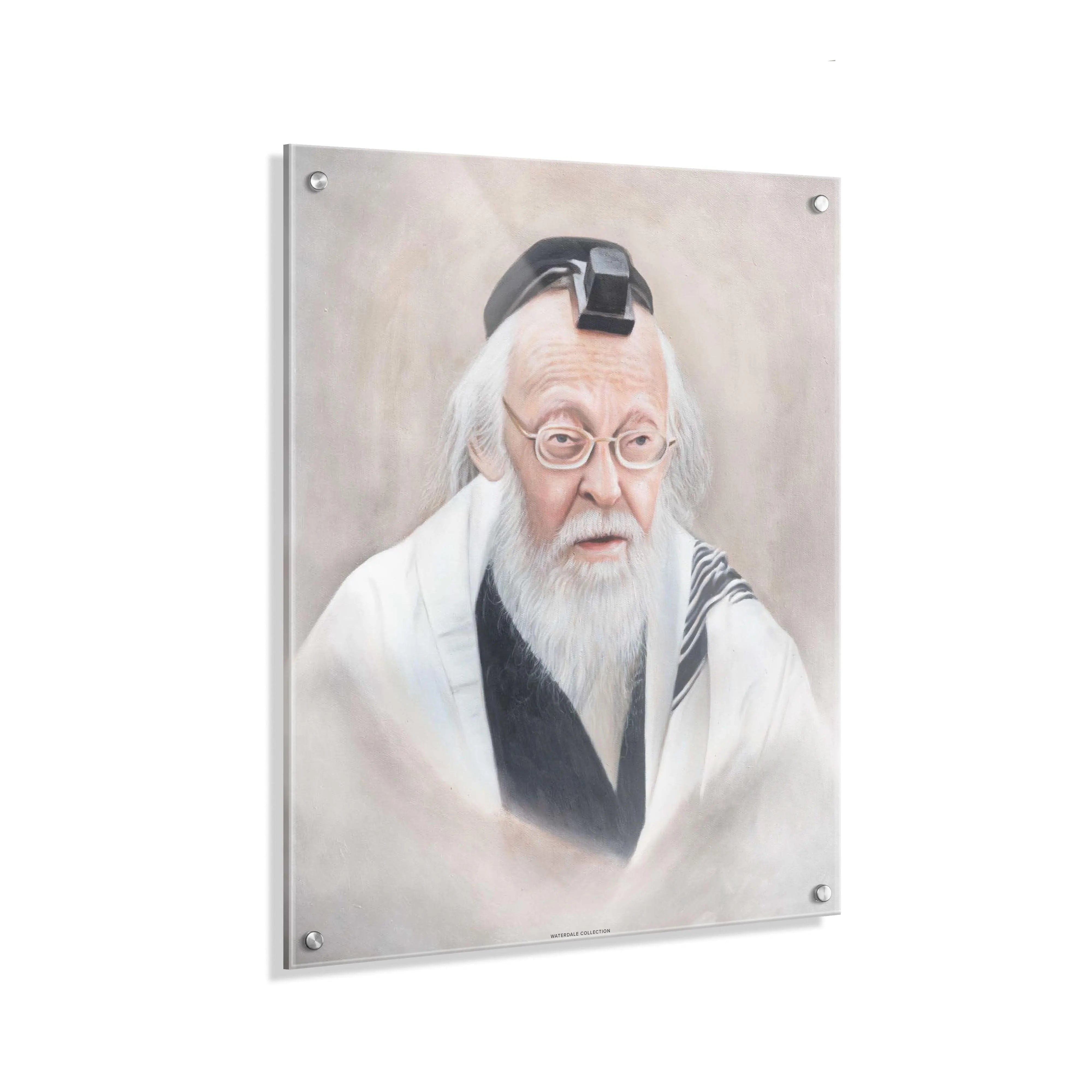 Gedolim Art R' Elyashiv - Light Waterdale Collection Wall Art