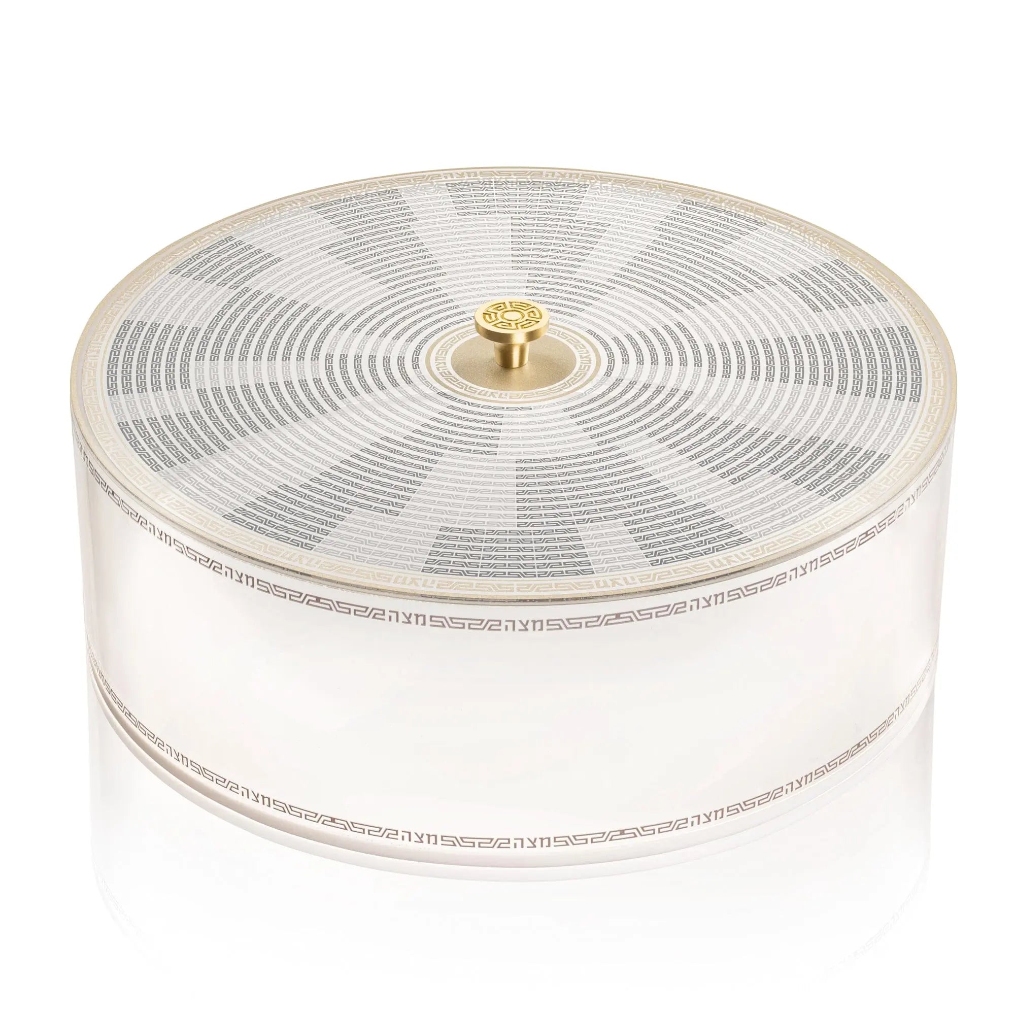 Geometric Matzah Box - Waterdale Collection