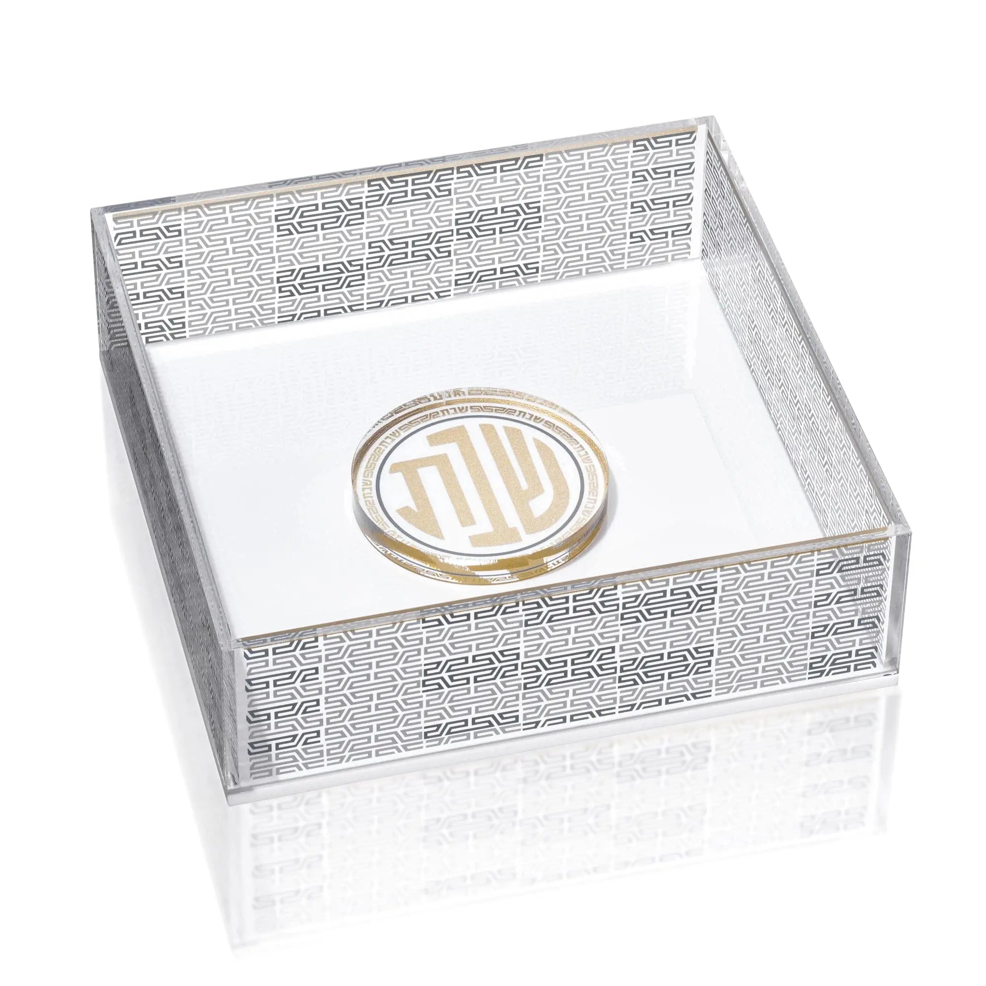 Geometric Napkin Holder Waterdale Collection Napkin Holder