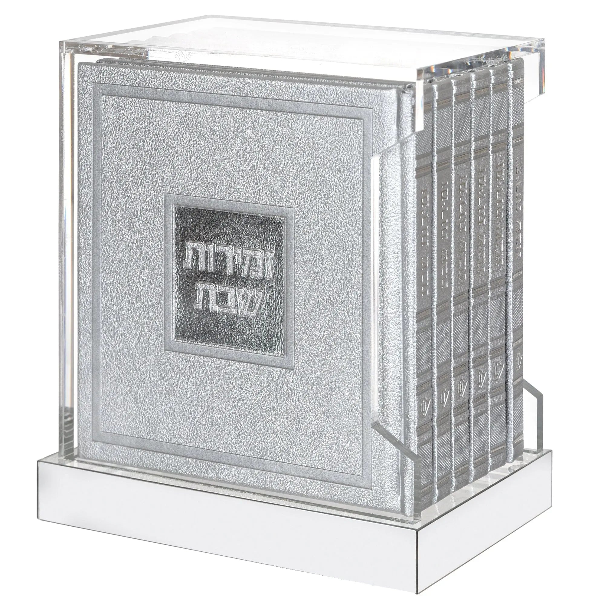 Hardcover Leather & Lucite Bencher Set - Waterdale Collection