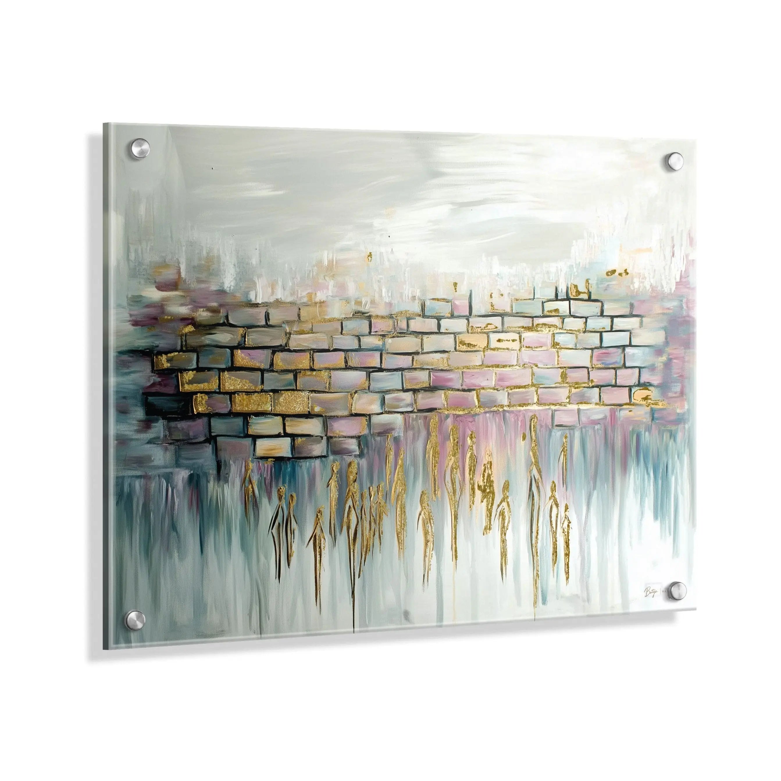 Harmony at the Western Wall Painting - Waterdale Collection