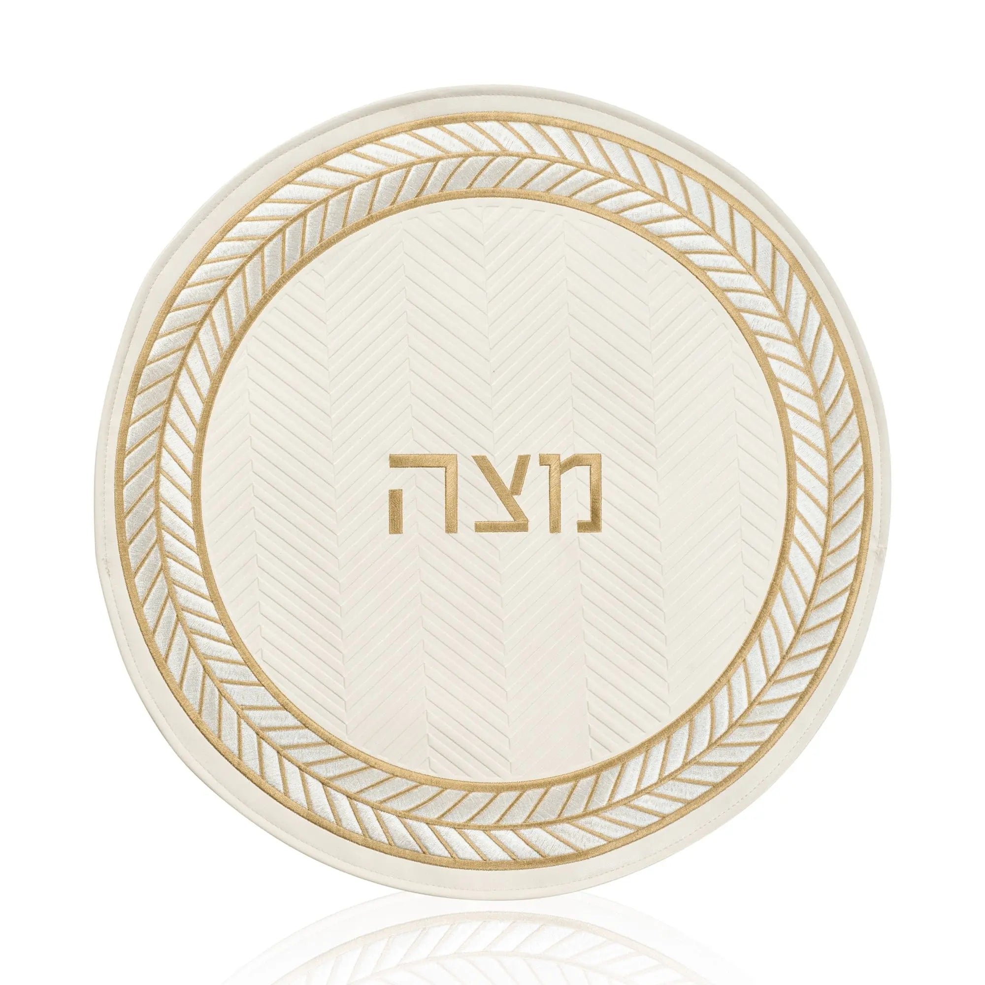 Herringbone Matzah Cover - Waterdale Collection