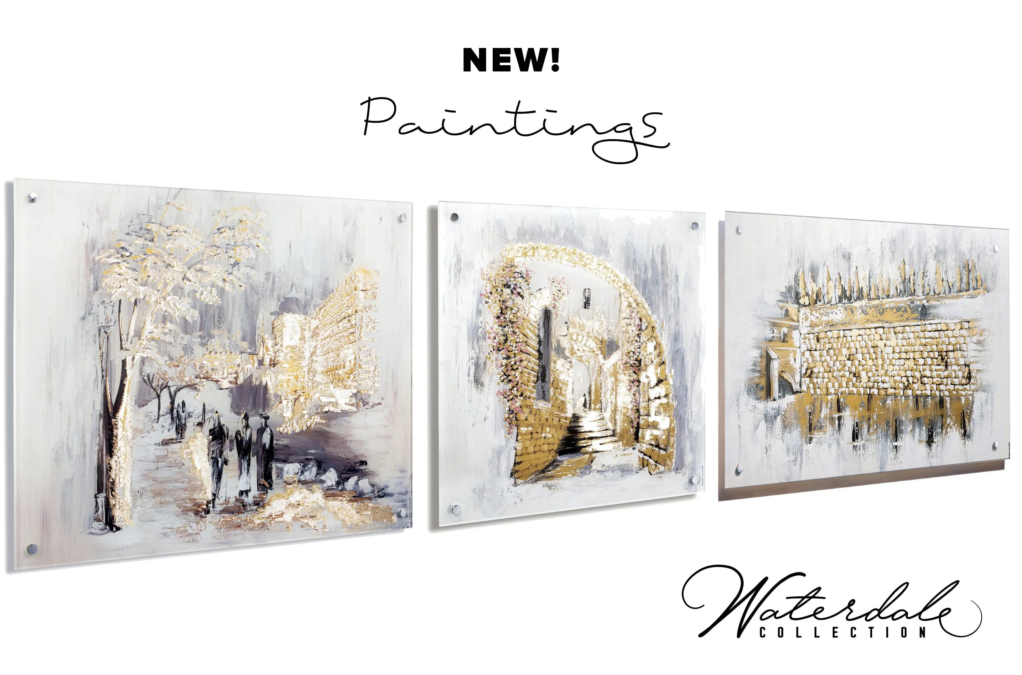 Jerusalem Alleyways Painting - Waterdale Collection