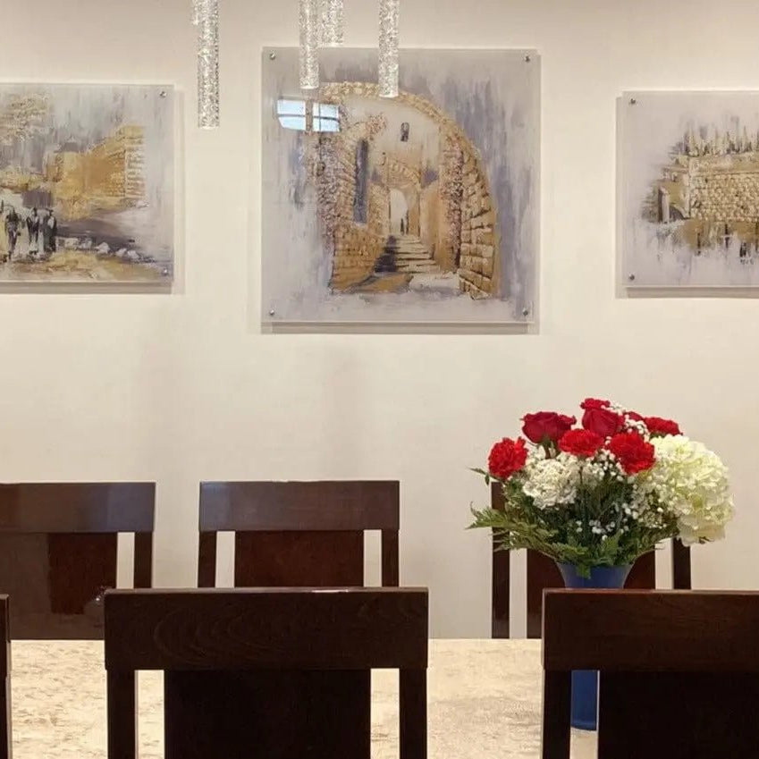 Jerusalem Alleyways Painting - Waterdale Collection
