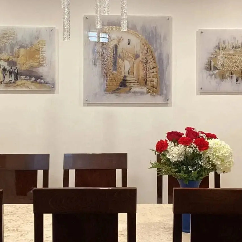 Jerusalem Alleyways Painting - Waterdale Collection