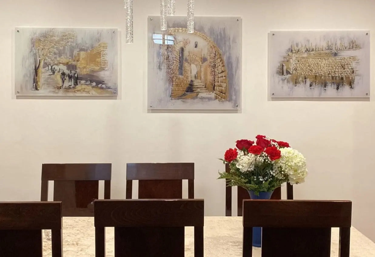 Kosel at Winter Painting Waterdale Collection Wall Art