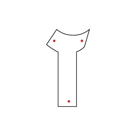 Kippah Letters (4) - Waterdale Collection