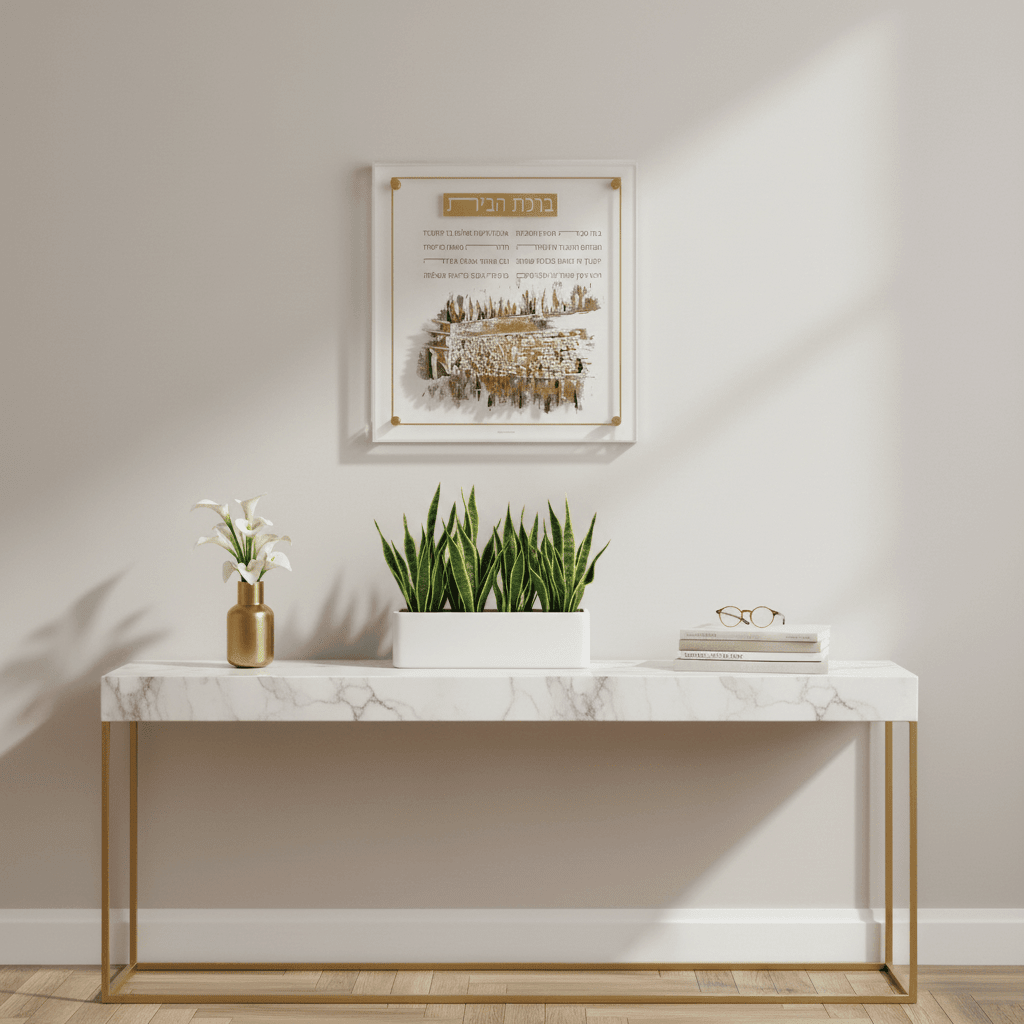 Kosel at Winter Frame Birchas Habayis - Waterdale Collection