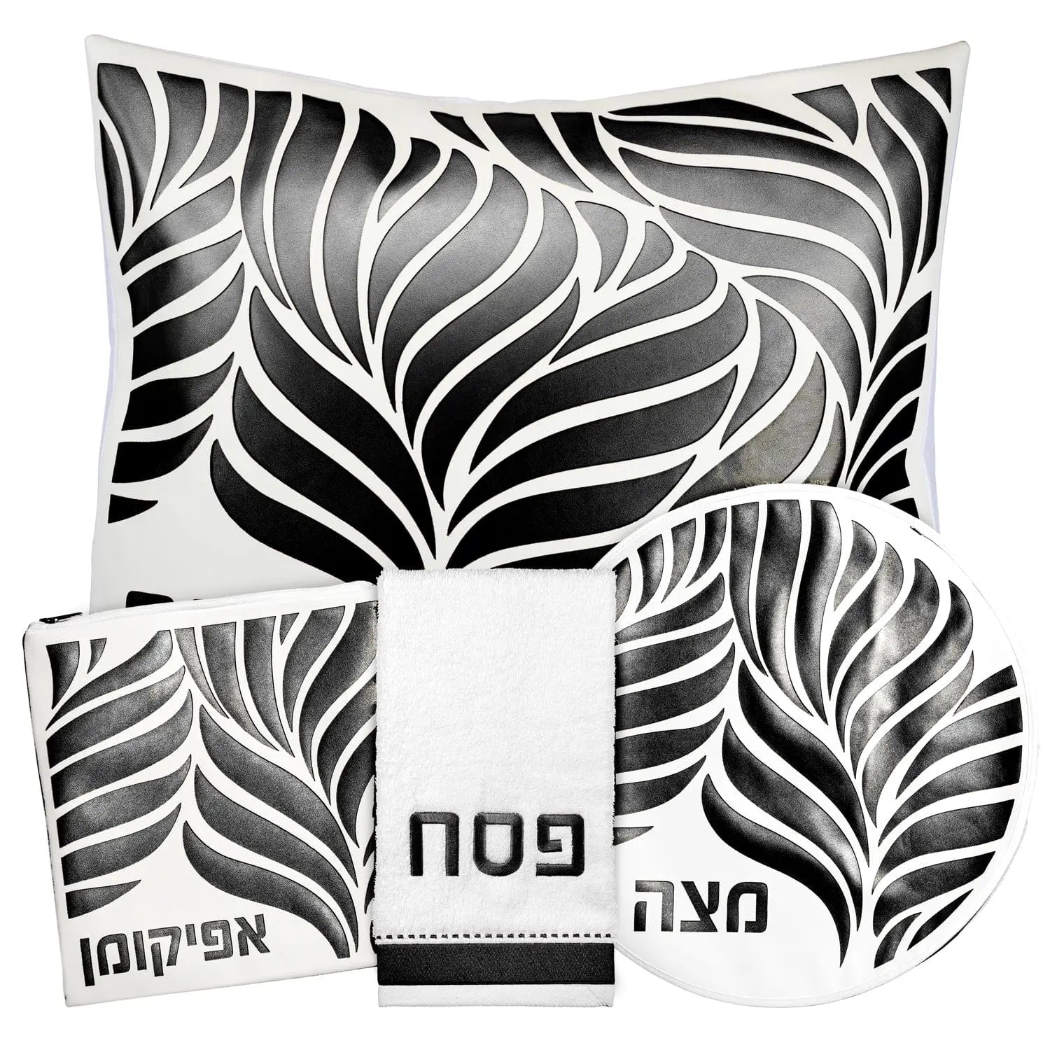 Leaf Laser Cut Pesach Set - Waterdale Collection