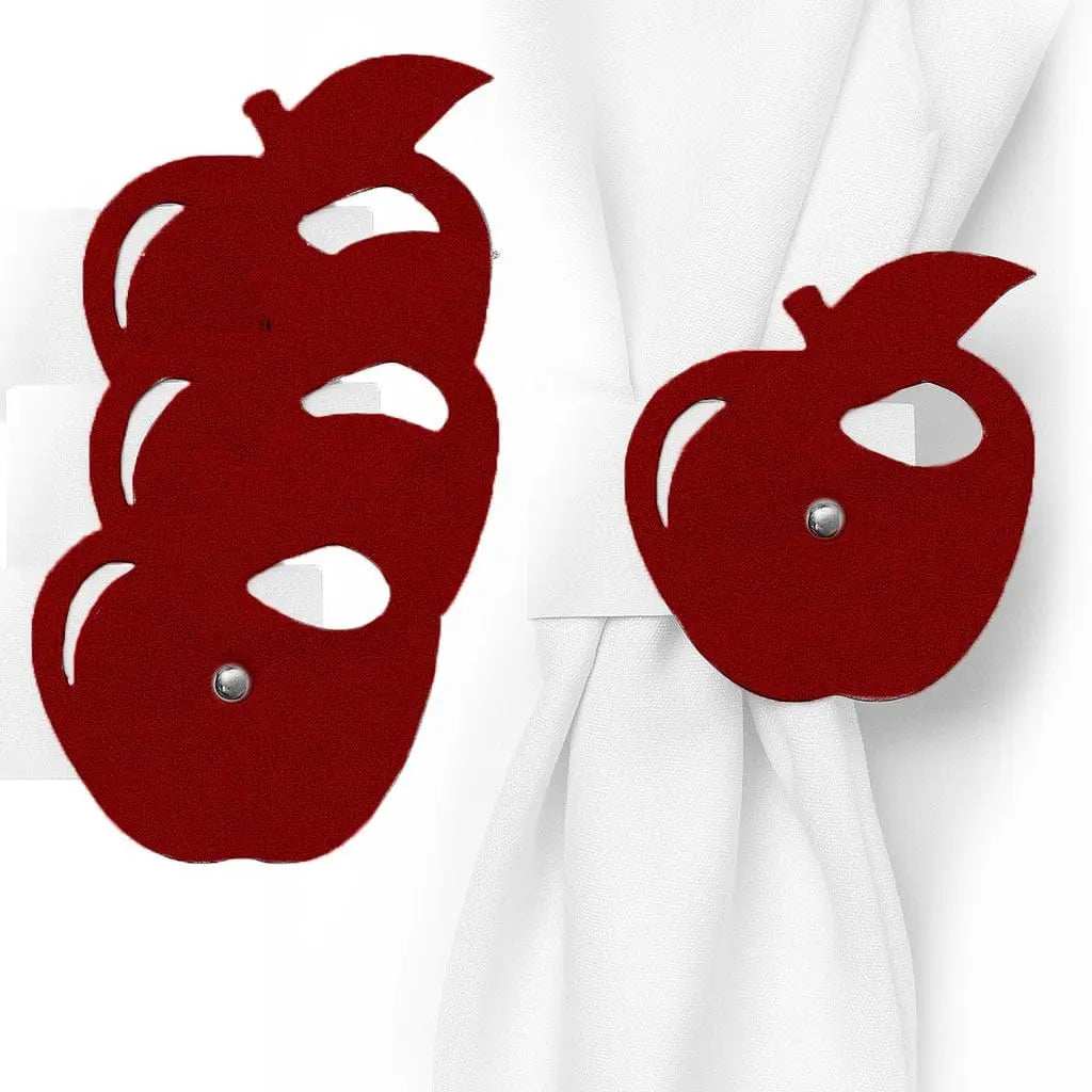 Leather Simanim Napkin Wraps - Waterdale Collection