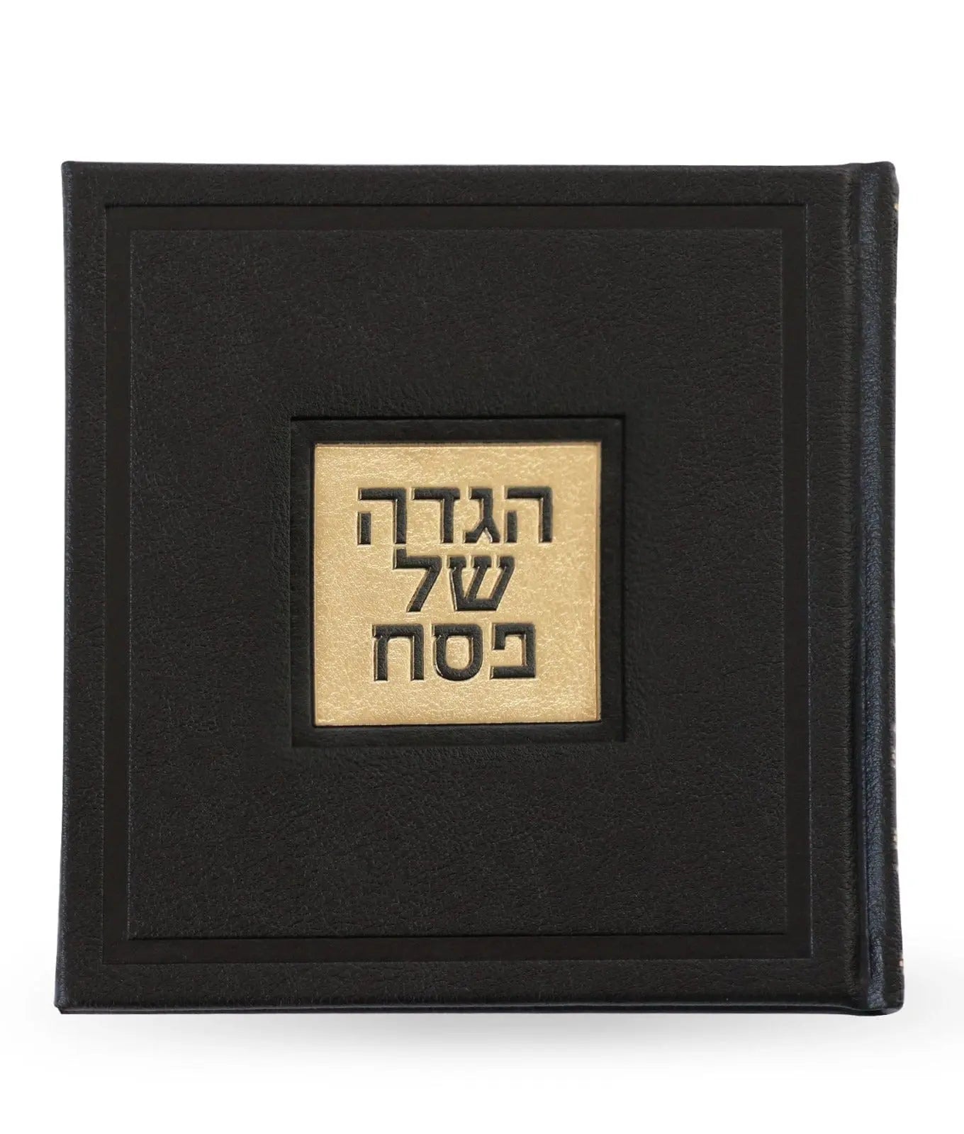 Leather Haggadah with English Instructions - Waterdale Collection