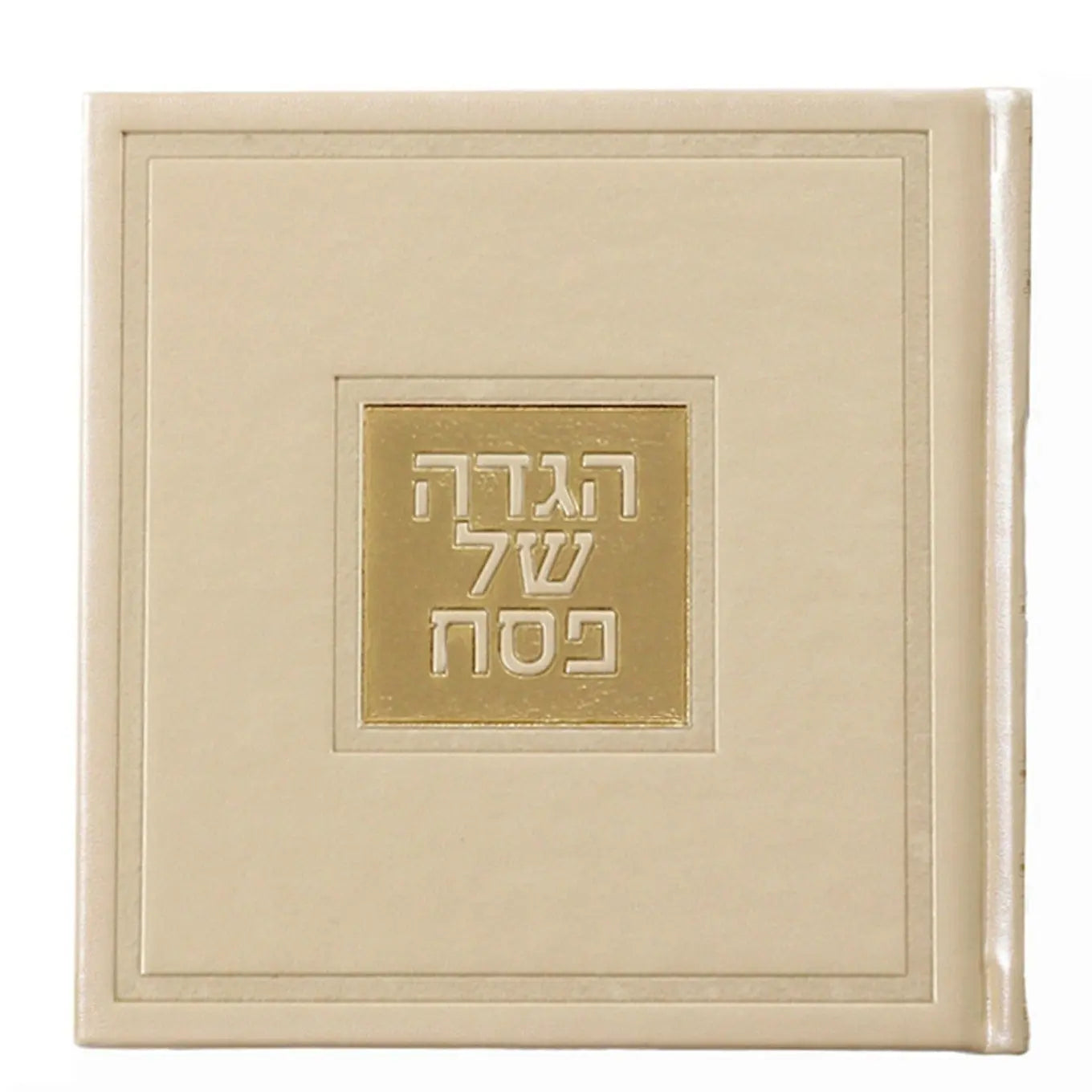 Leather Haggadah with English Instructions - Waterdale Collection