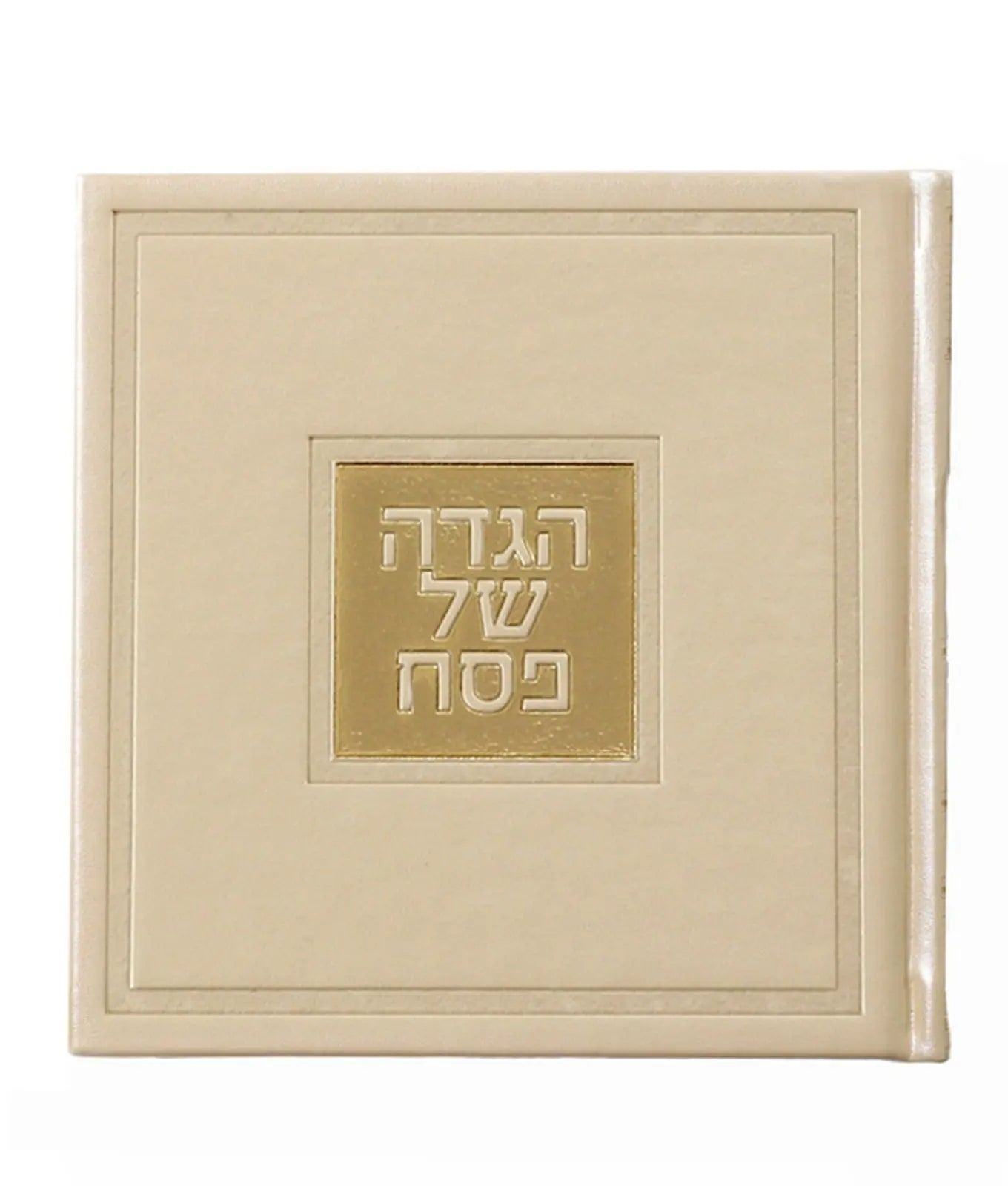 Leather Haggadah with English Instructions - Waterdale Collection