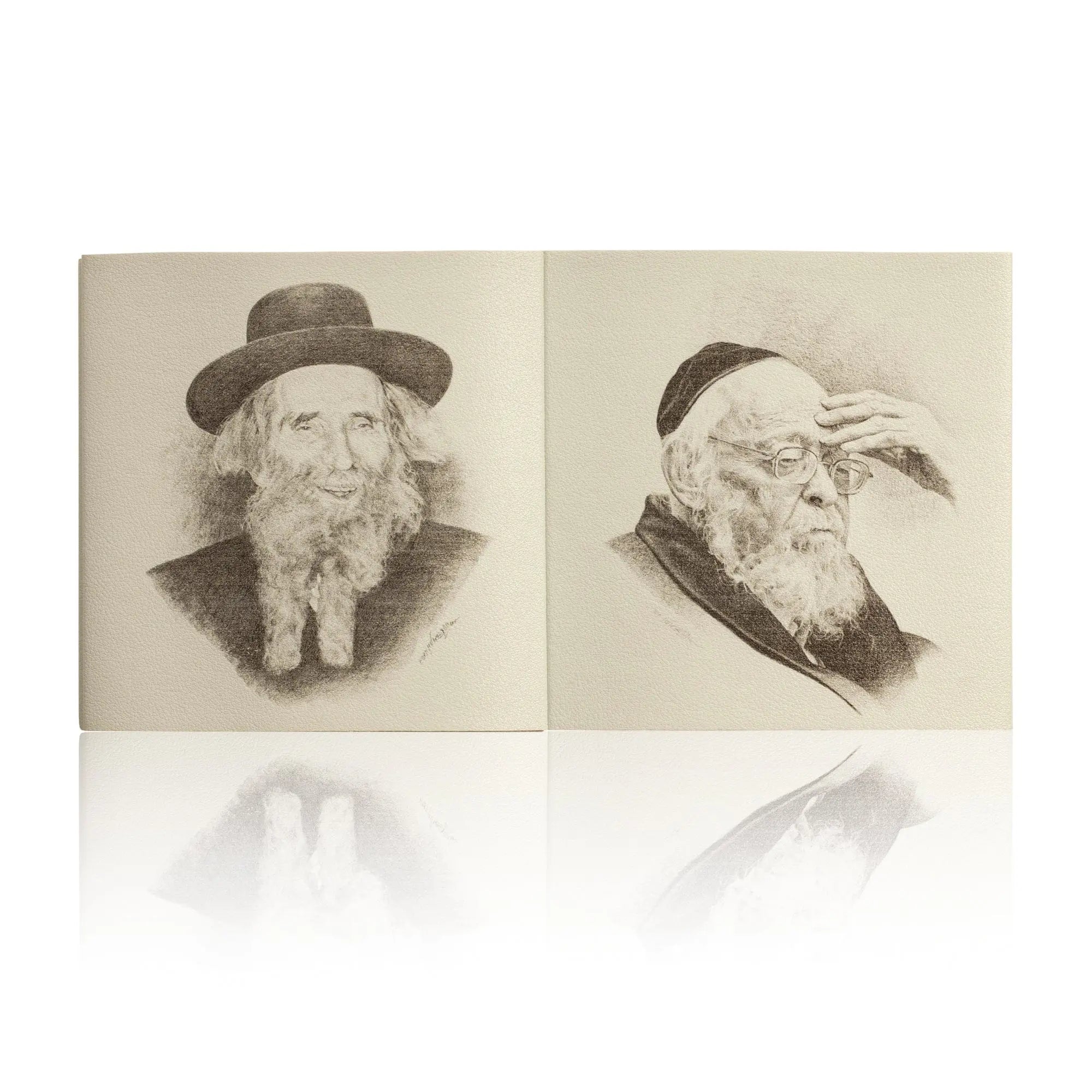 Leather Kids Gedolim Book - Waterdale Collection