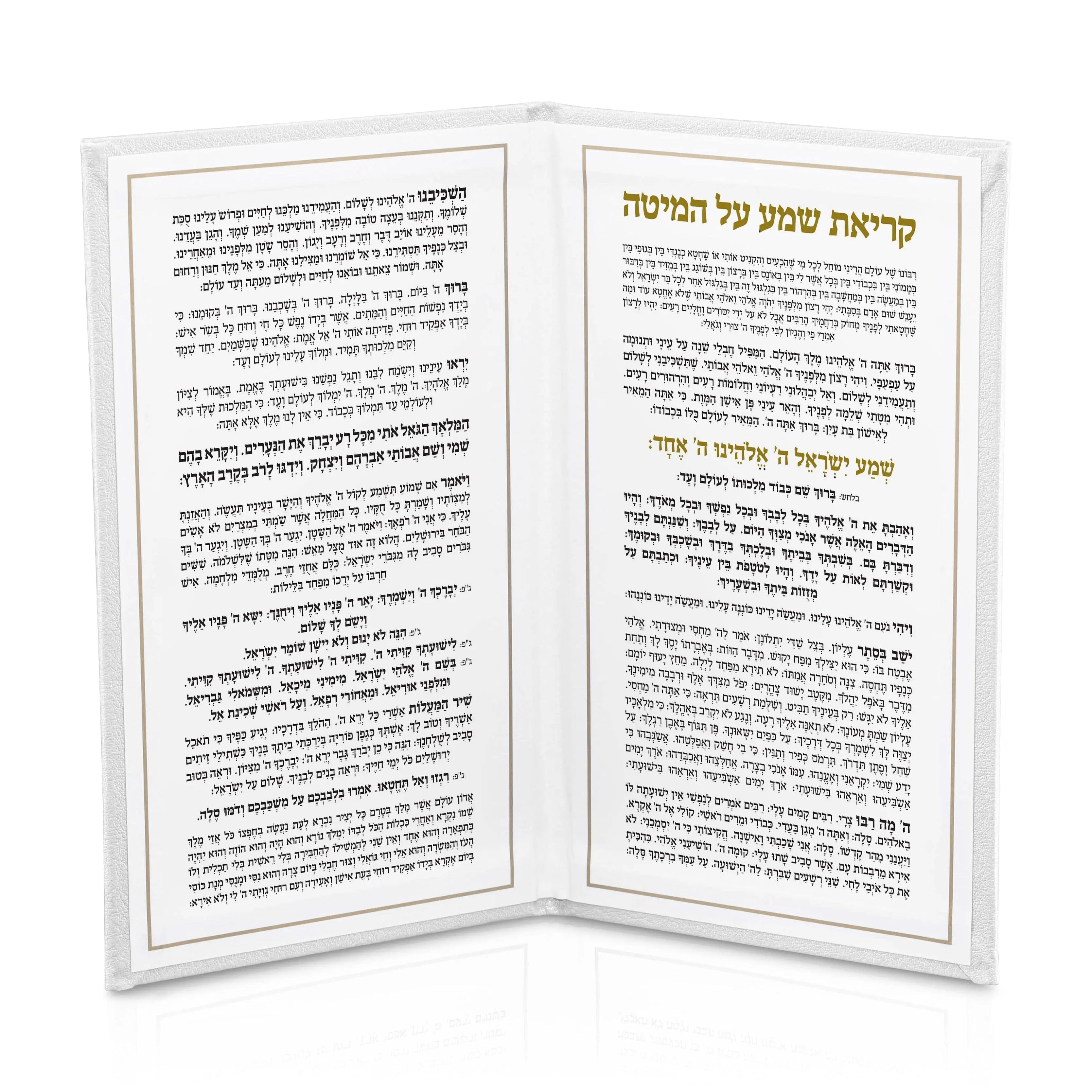 Leather Kriyas Shema Book Waterdale Collection Leather