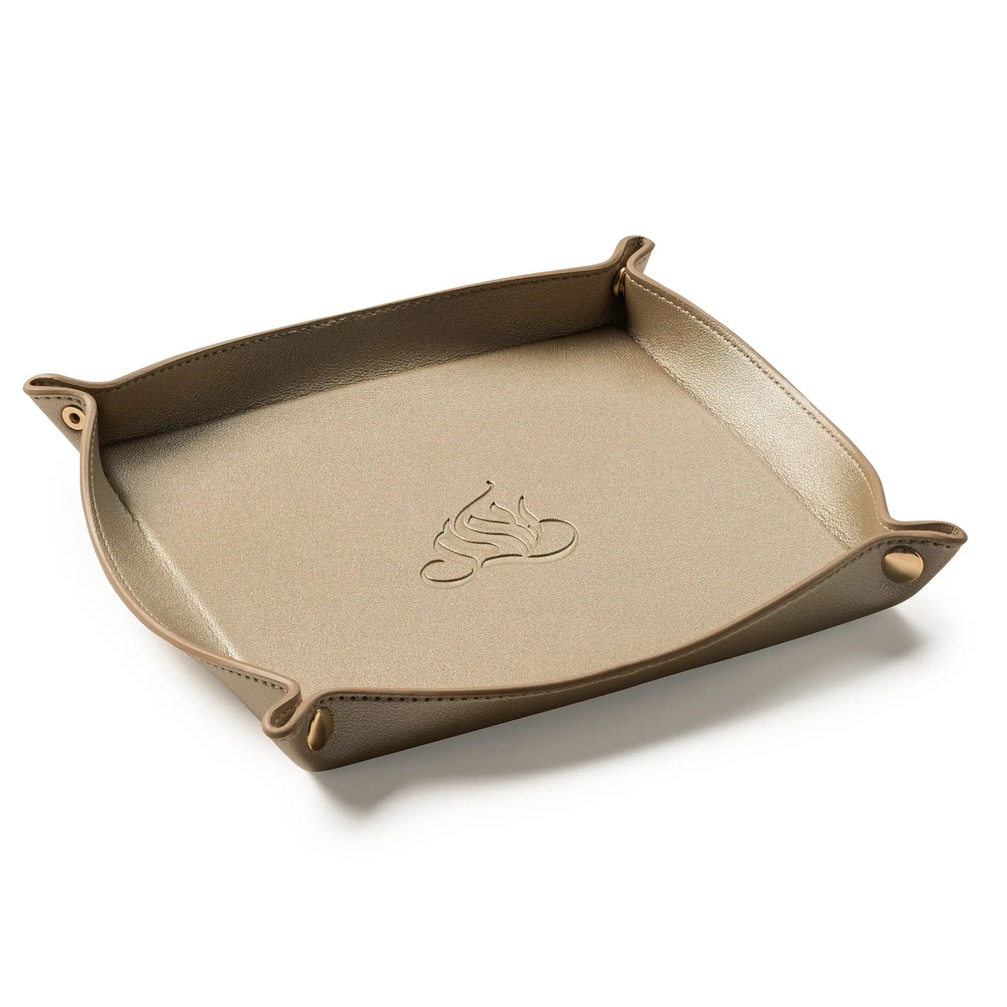 Leather Napkin Holder / Trinket Tray Waterdale Collection Napkin Holder