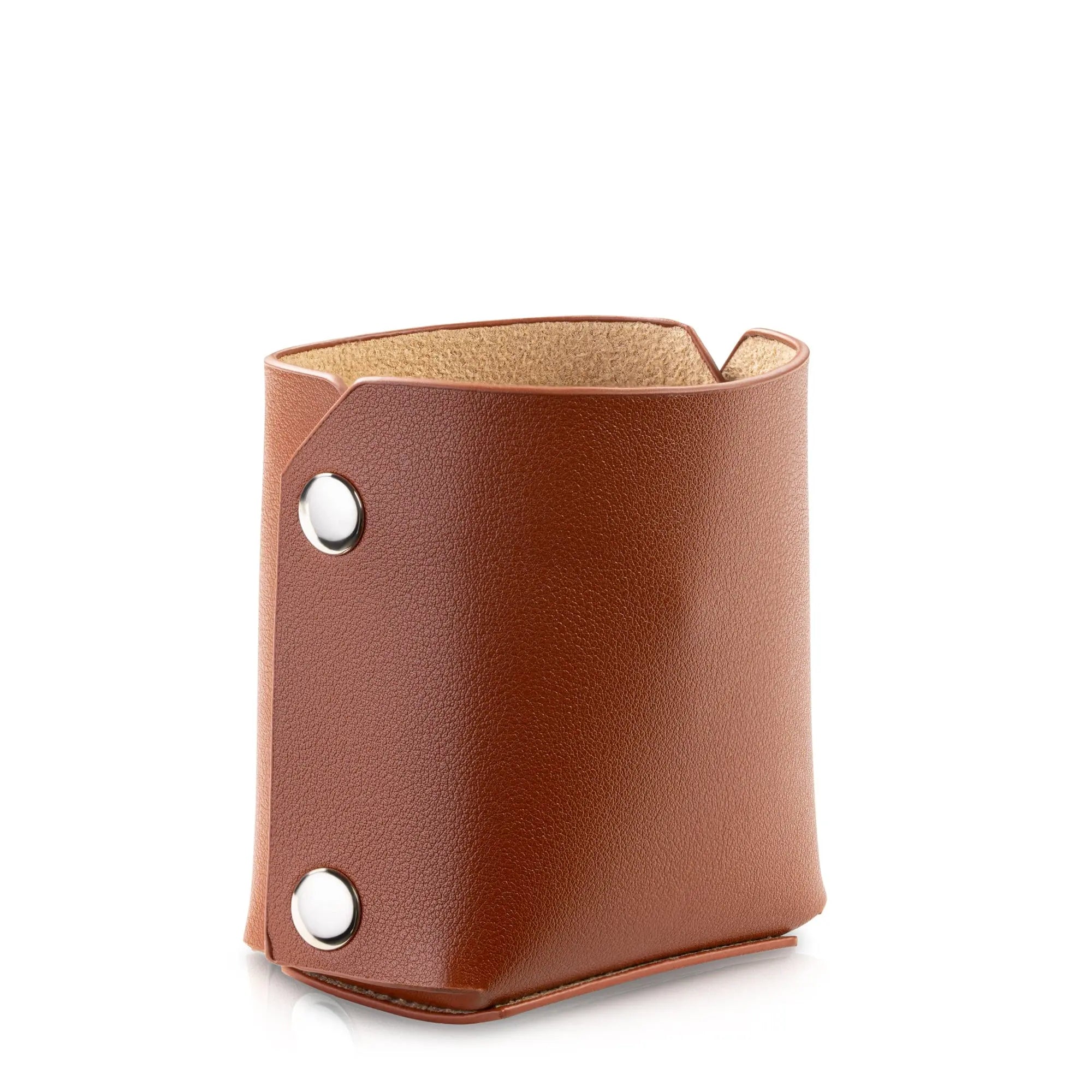 Leather Pen Cup / Holder Waterdale Collection TableTop
