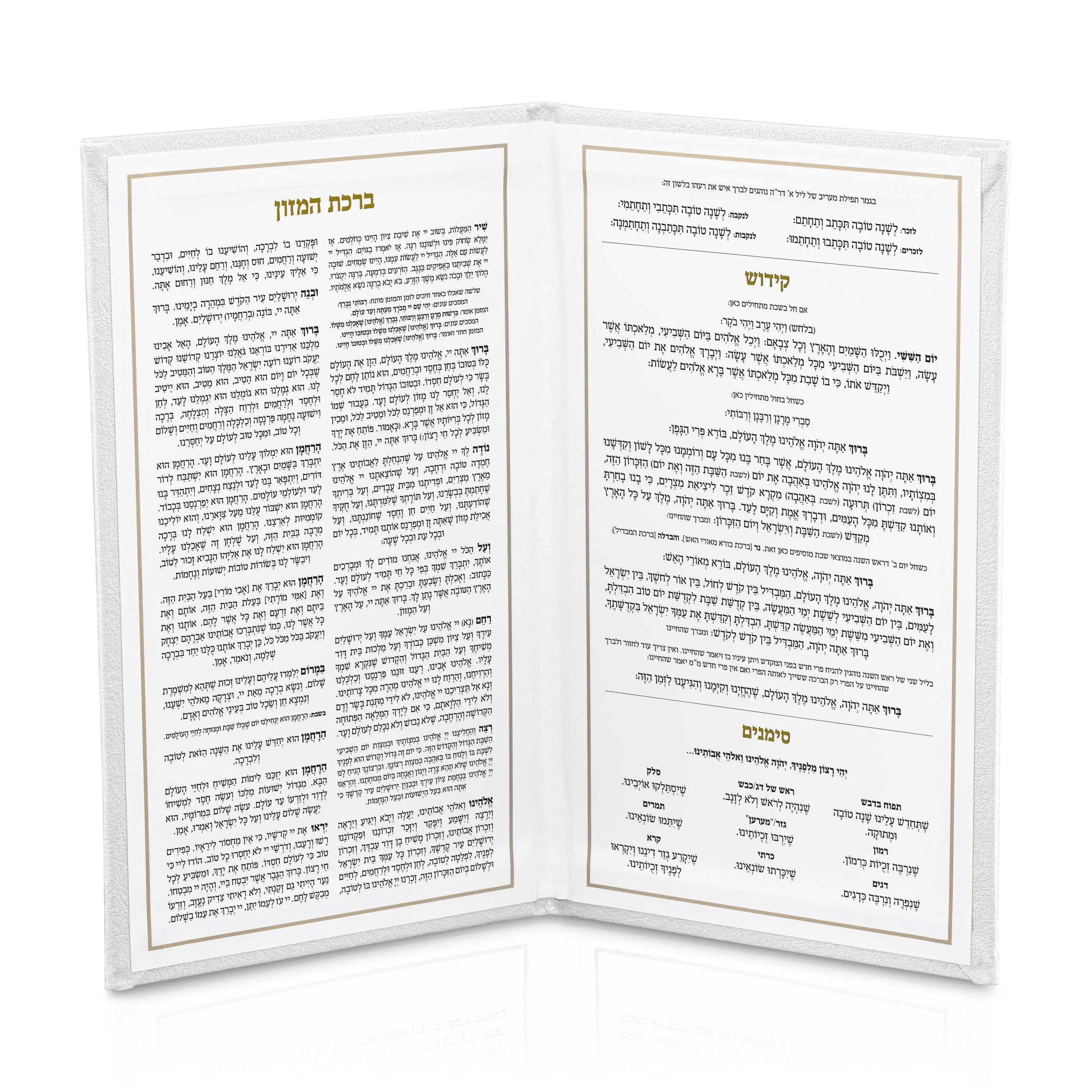 Leather Rosh Hashana Booklet Waterdale Collection Leather