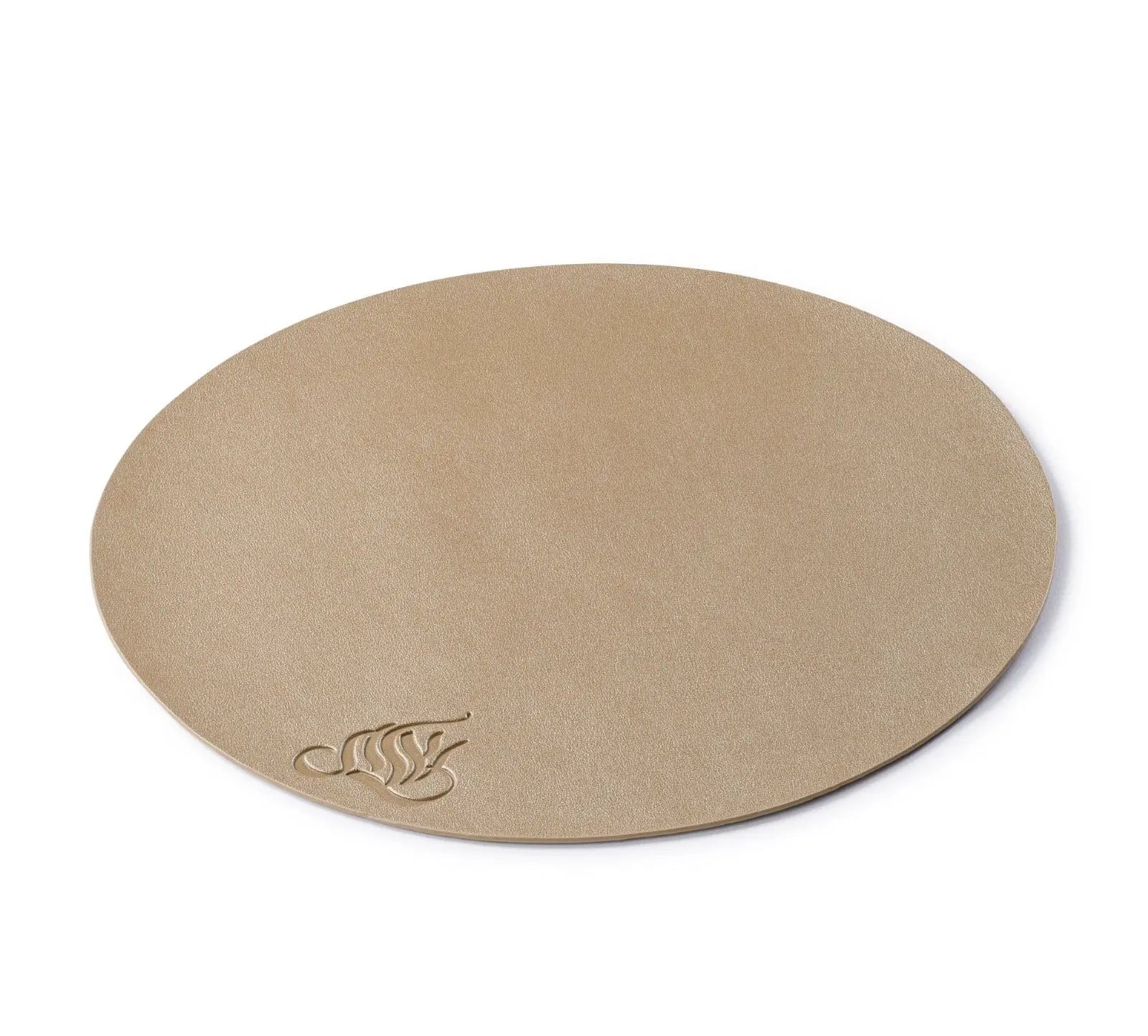 Leather Round Chargers Waterdale Collection Table Charger