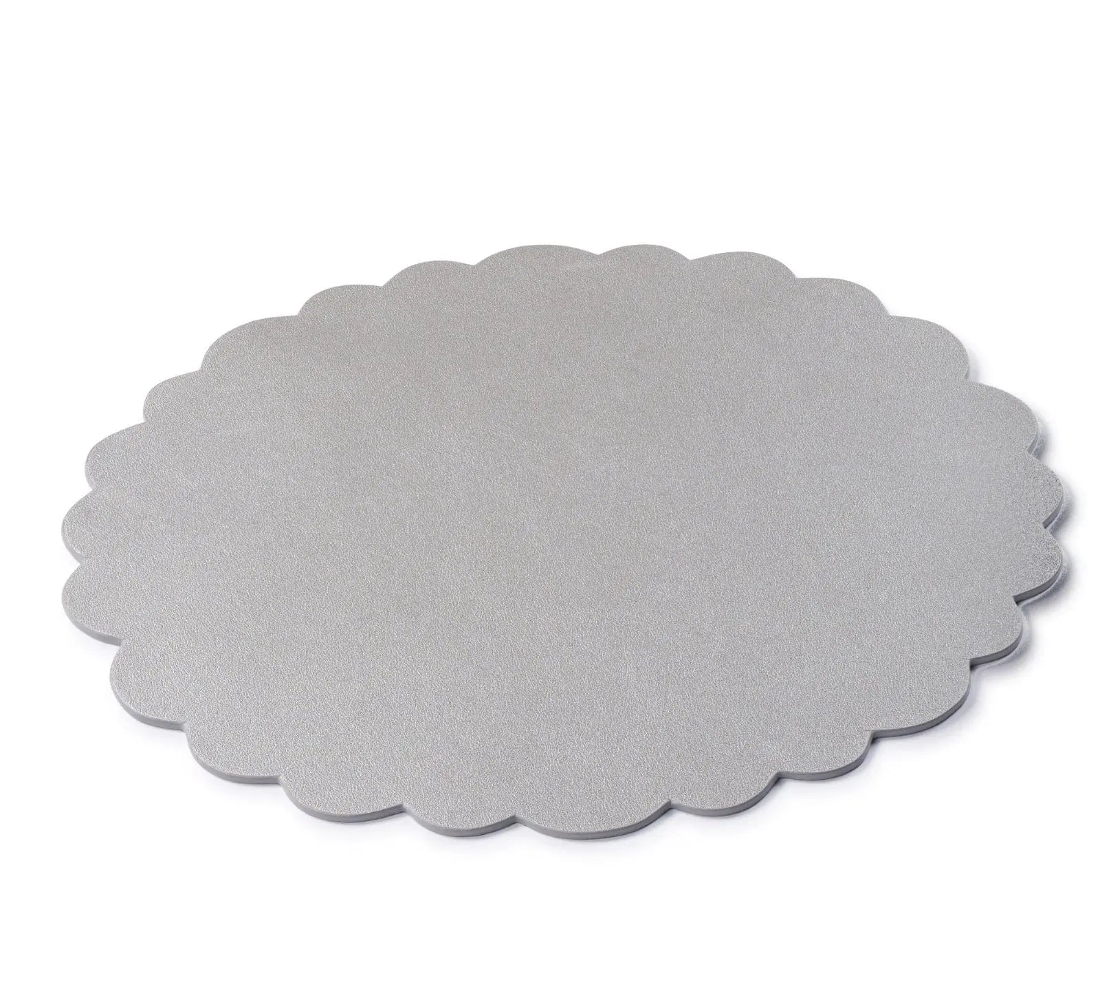 Leather Scalloped Chargers Waterdale Collection Table Charger