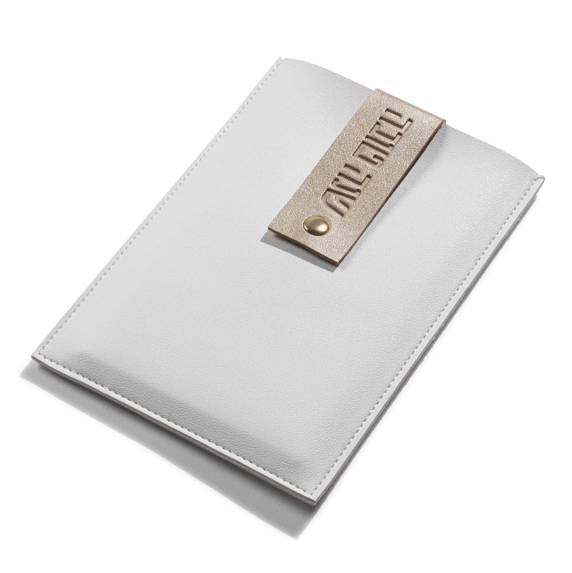Leather Simanim Pouch & Card Set Waterdale Collection Lucite Card