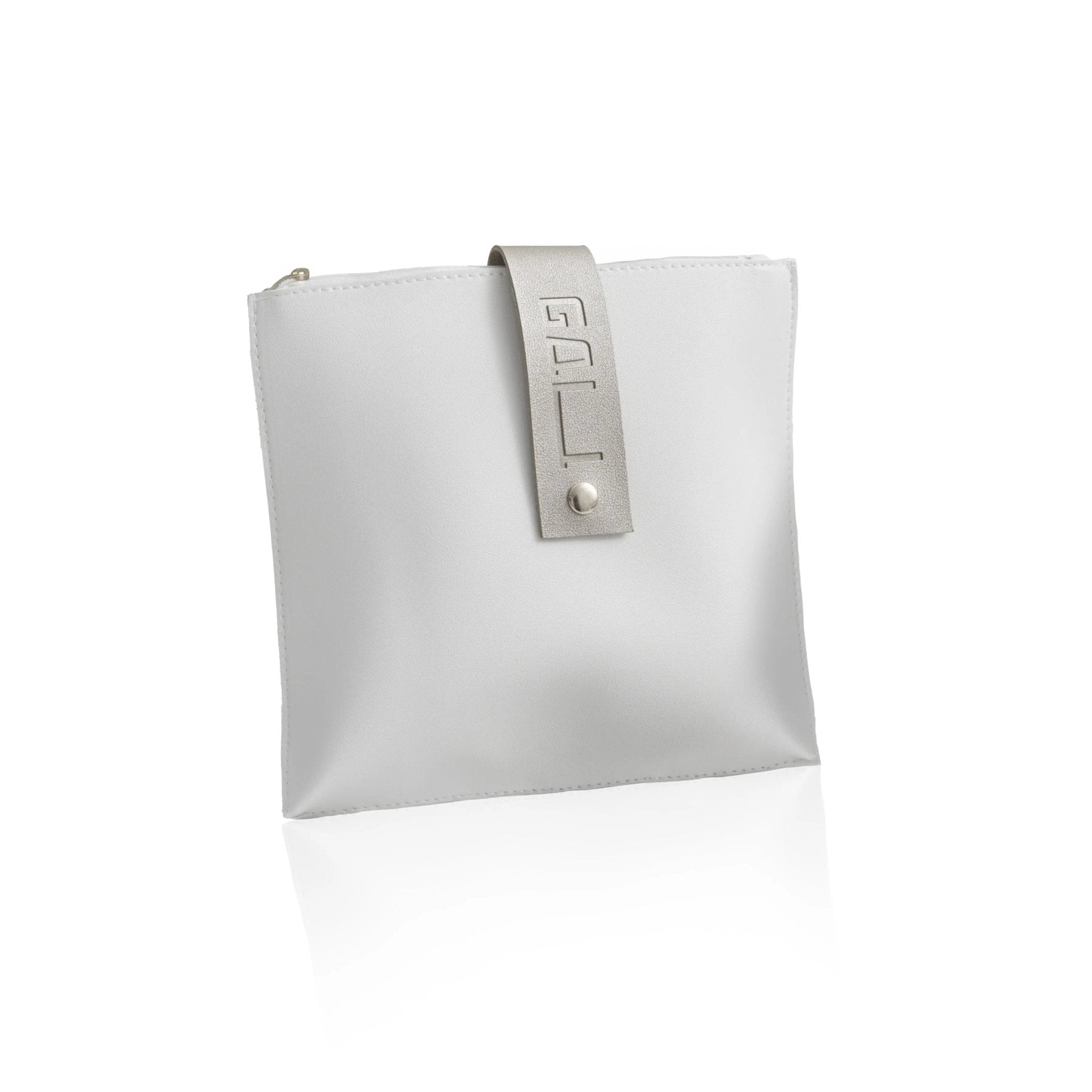 Leather Square Gebrokst Matzah Pouch - Waterdale Collection