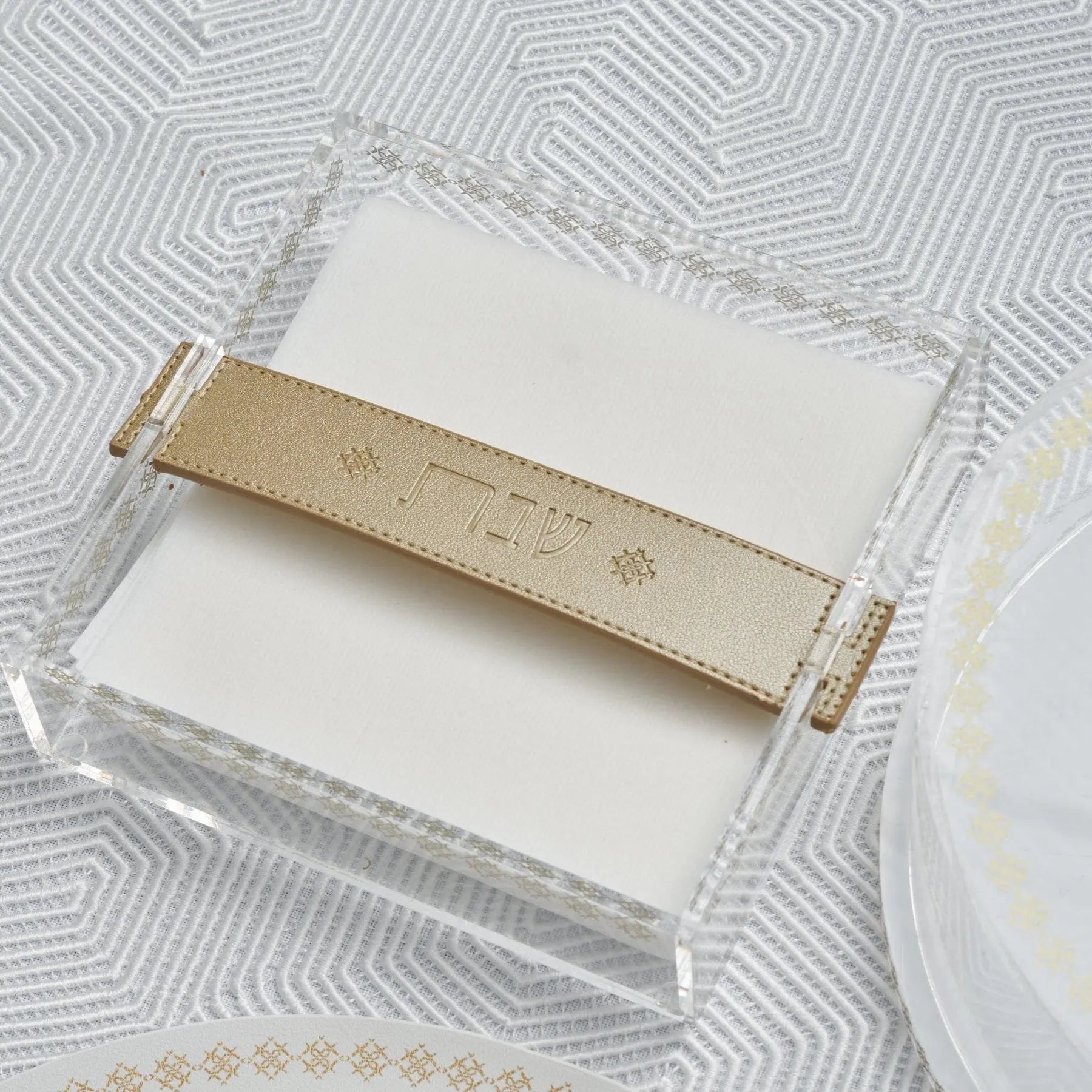 Leather Strap Inspired Napkin Holder - Waterdale Collection