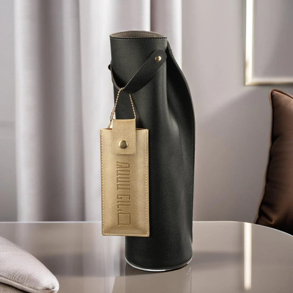 Leather Wine Bag - Waterdale Collection