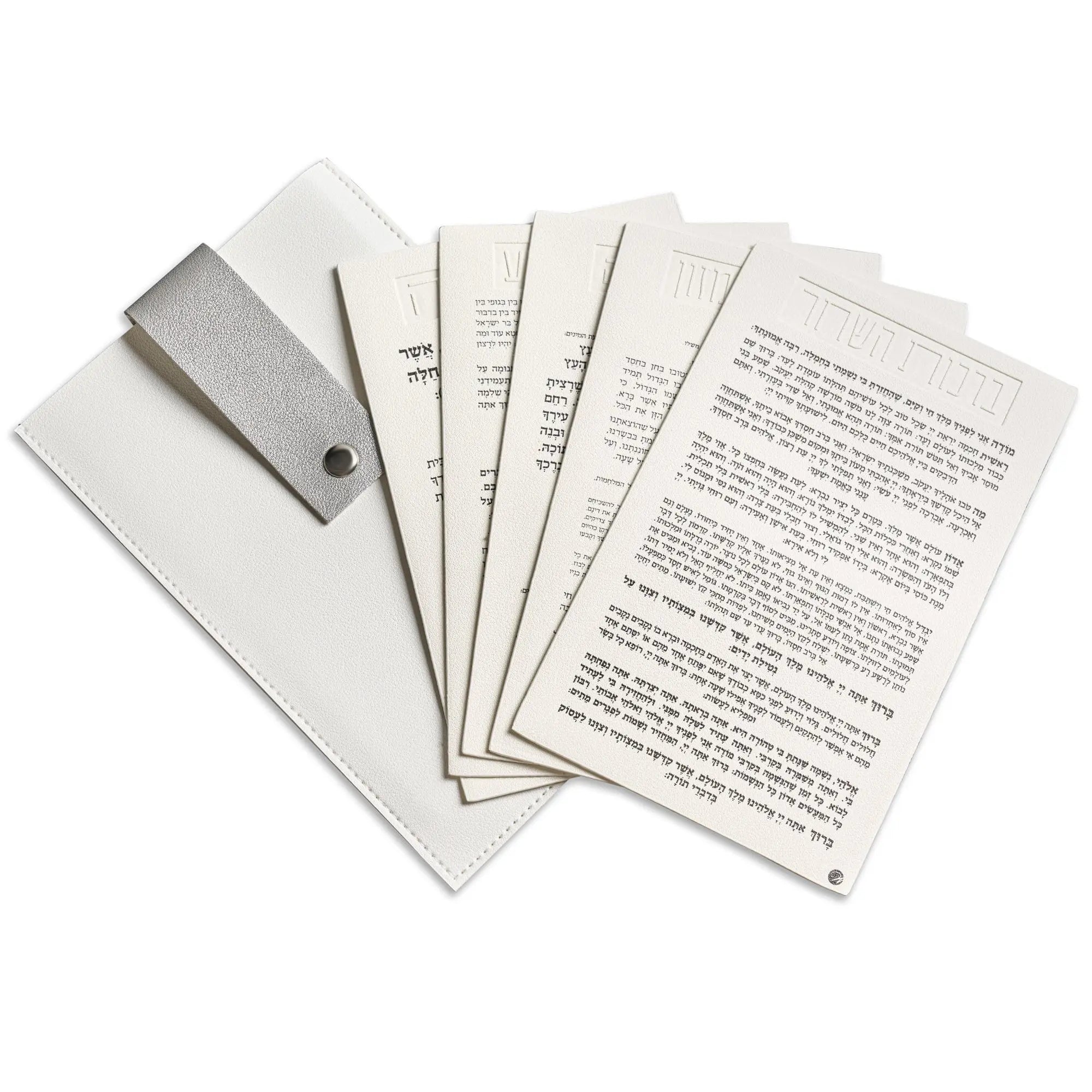 Leather Kitchen Card Magnet Set - Waterdale Collection